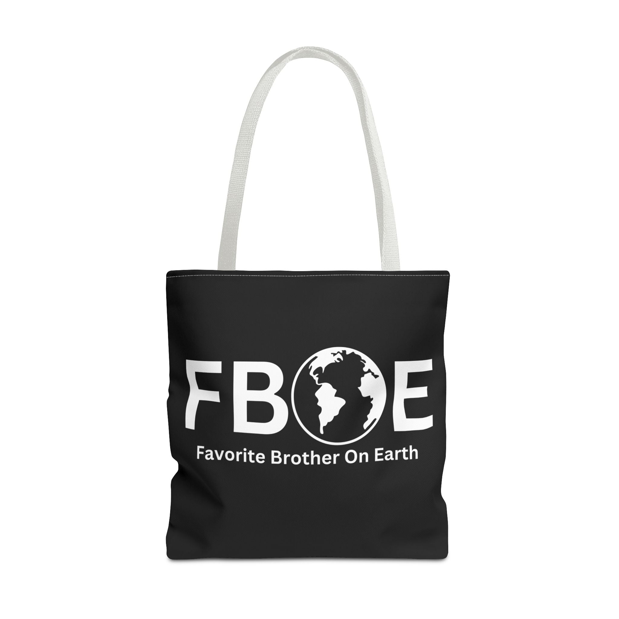 Favorite Brother On Earth (FBOE) Tote Bag - Custom Printed Stylish and Functional Tote