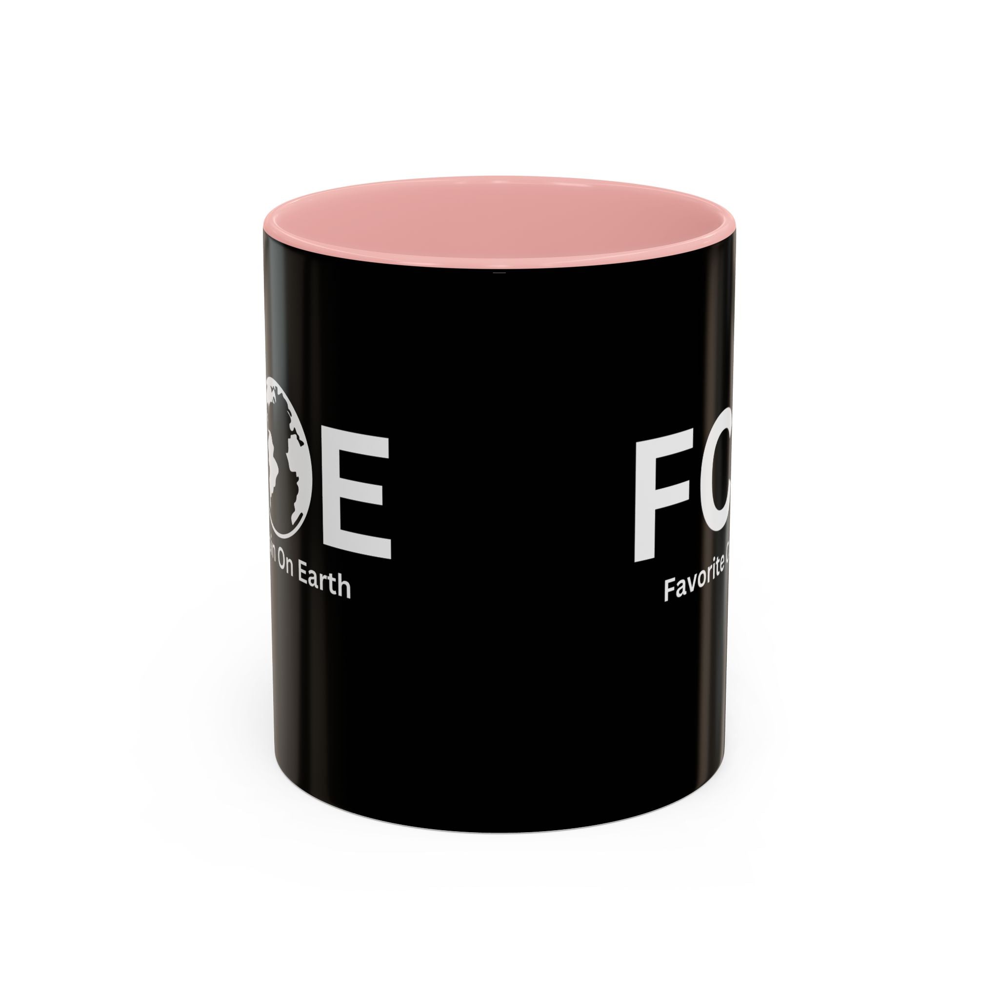 Favorite Cousin On Earth (FCOE) Accent Coffee Mug (11oz, 15oz)