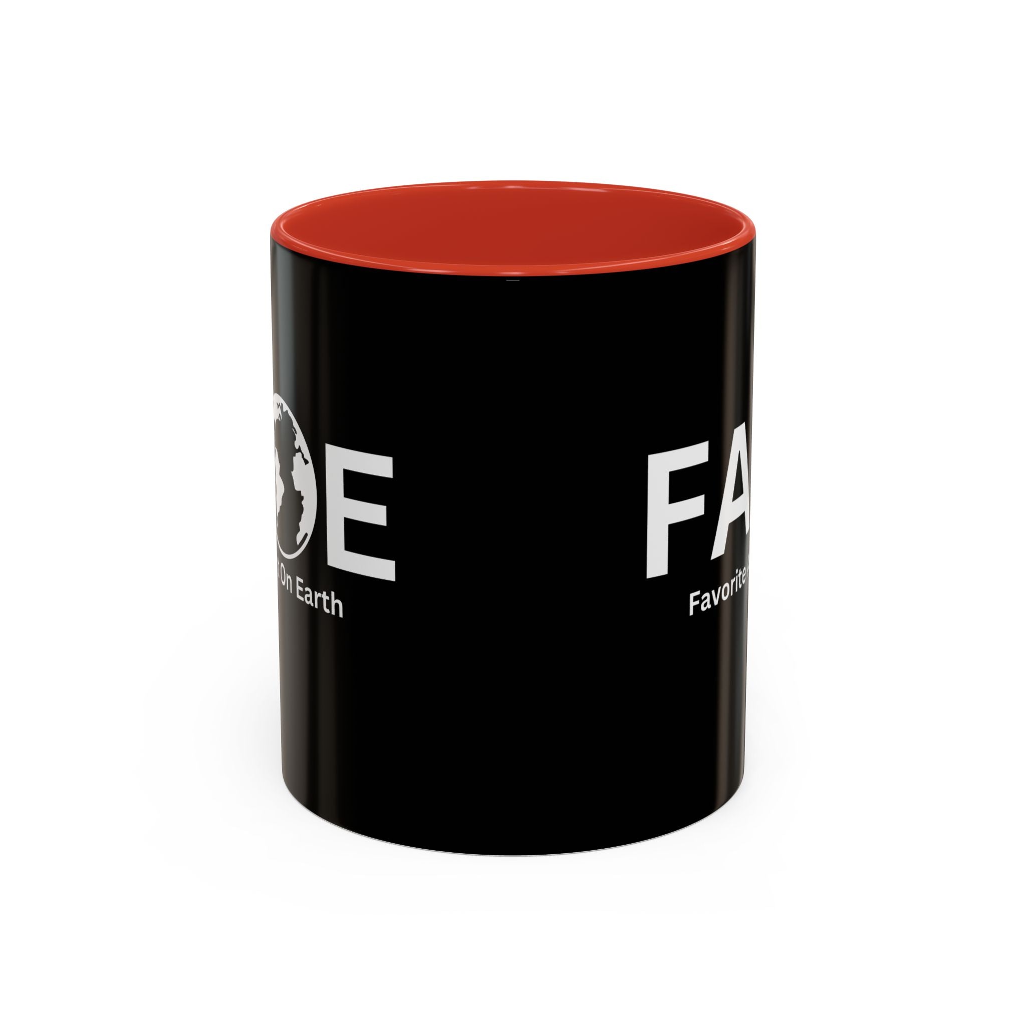 Favorite Aunt On Earth (FAOE) Accent Coffee Mug (11oz, 15oz)