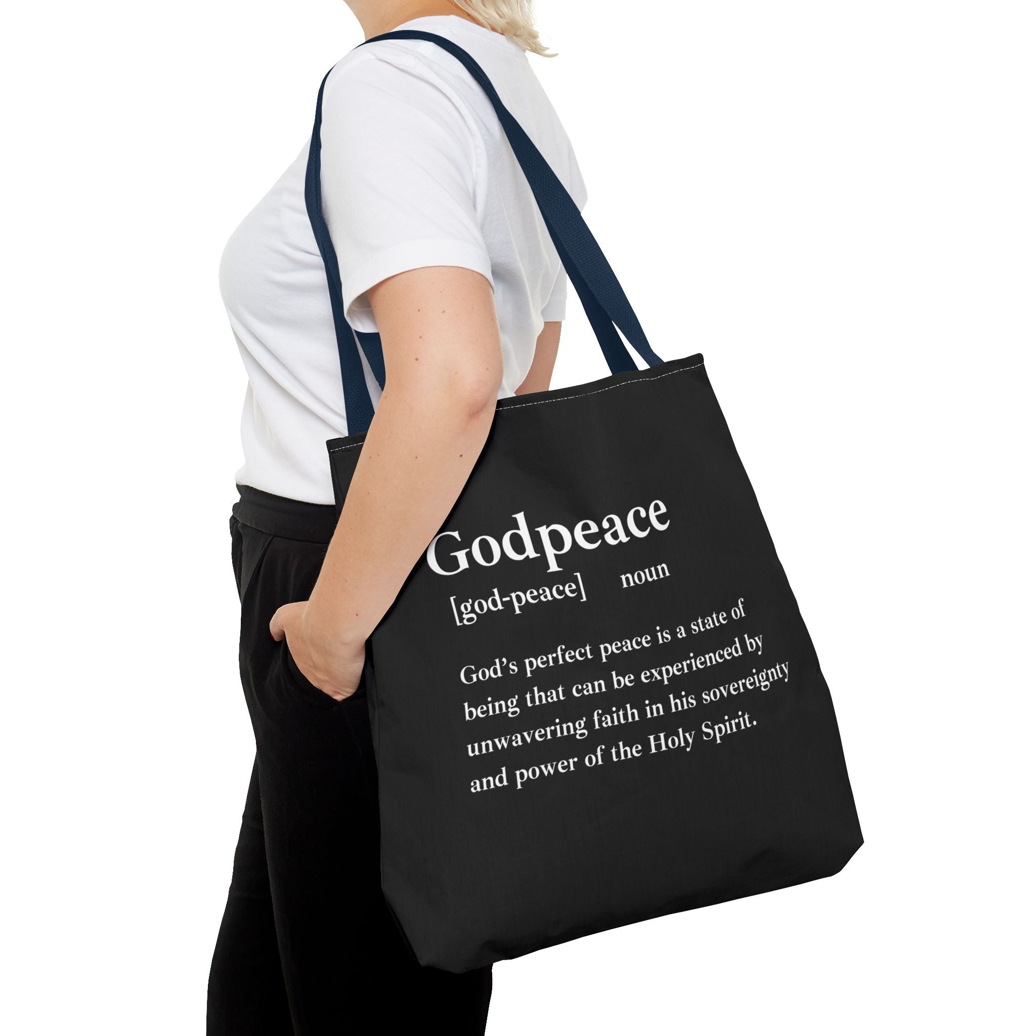 Godpeace Tote Bag - Custom Printed Stylish and Functional Tote