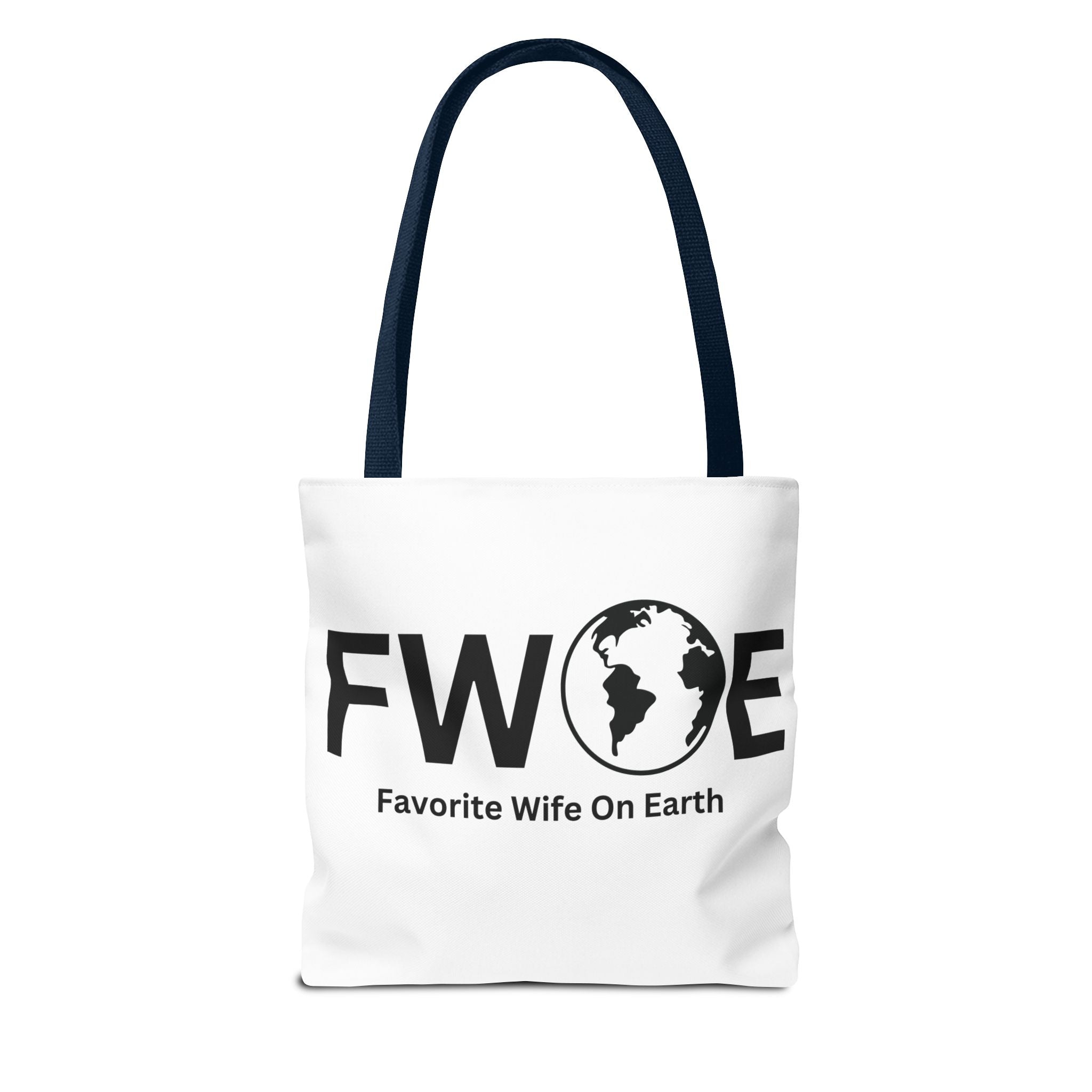 Favorite Wife On Earth (FWOE) Tote Bag - Custom Printed Stylish and Functional Tote