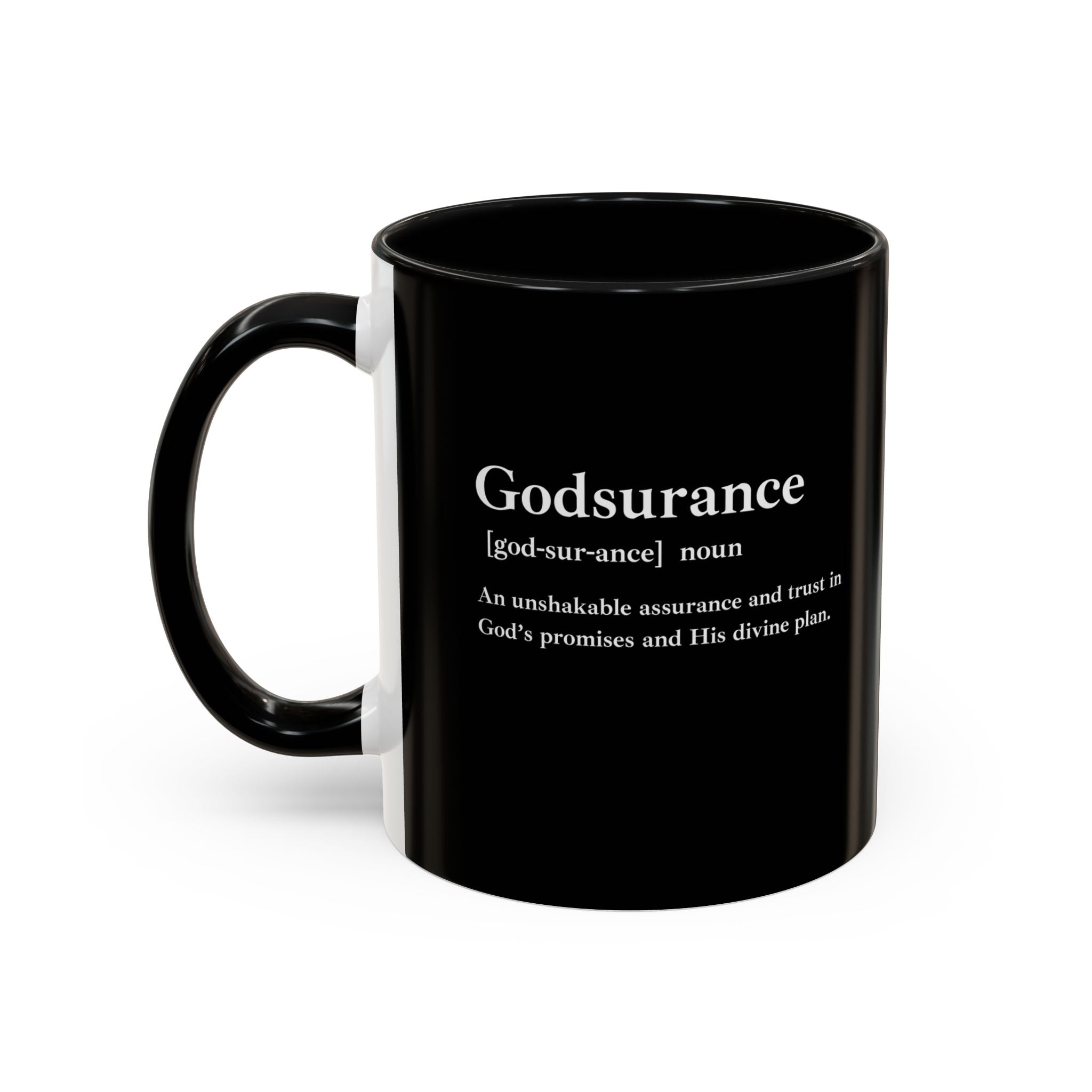 Godsurance Accent Coffee Mug (11oz, 15oz)