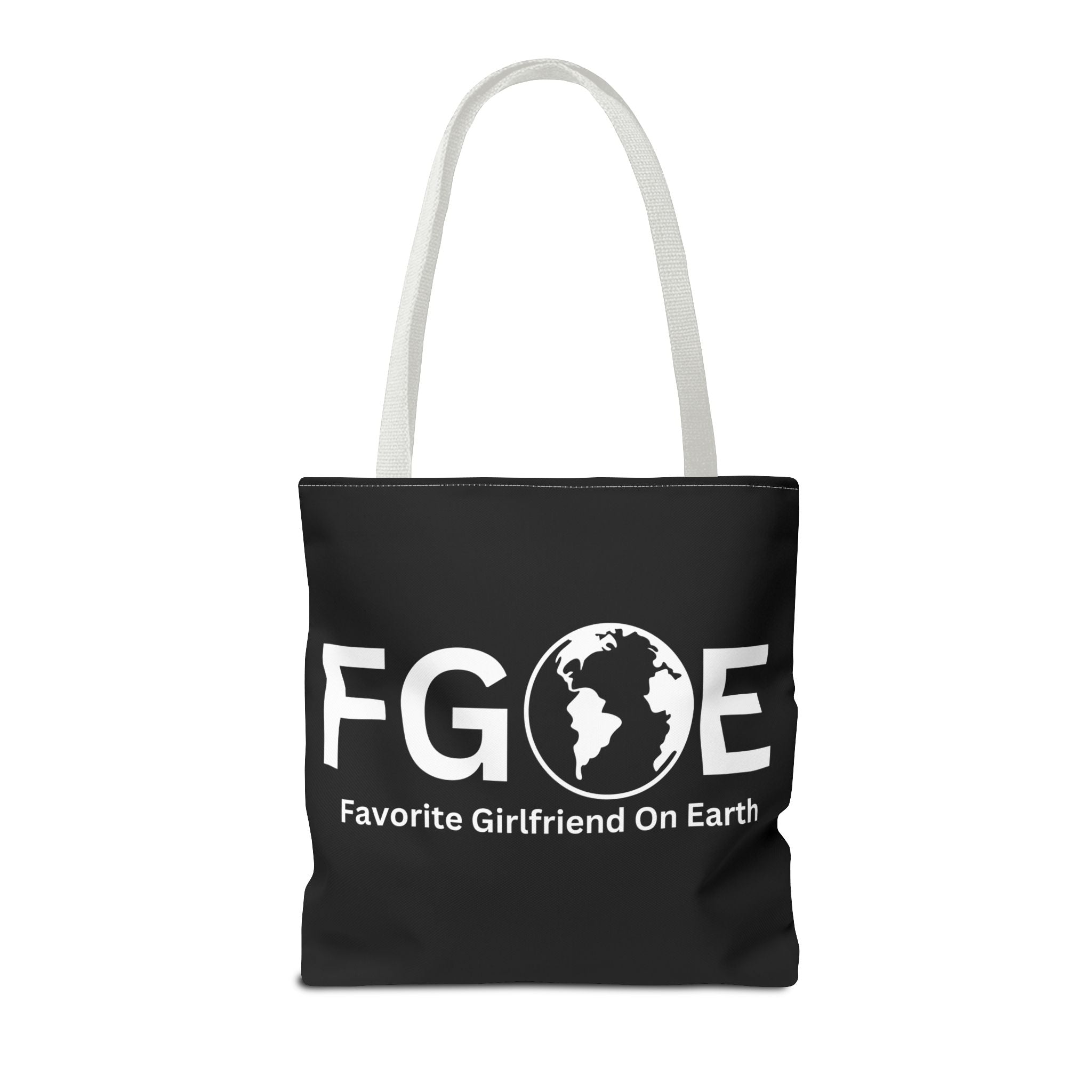 Favorite Girlfriend On Earth (FGOE) Tote Bag - Custom Printed Stylish and Functional Tote