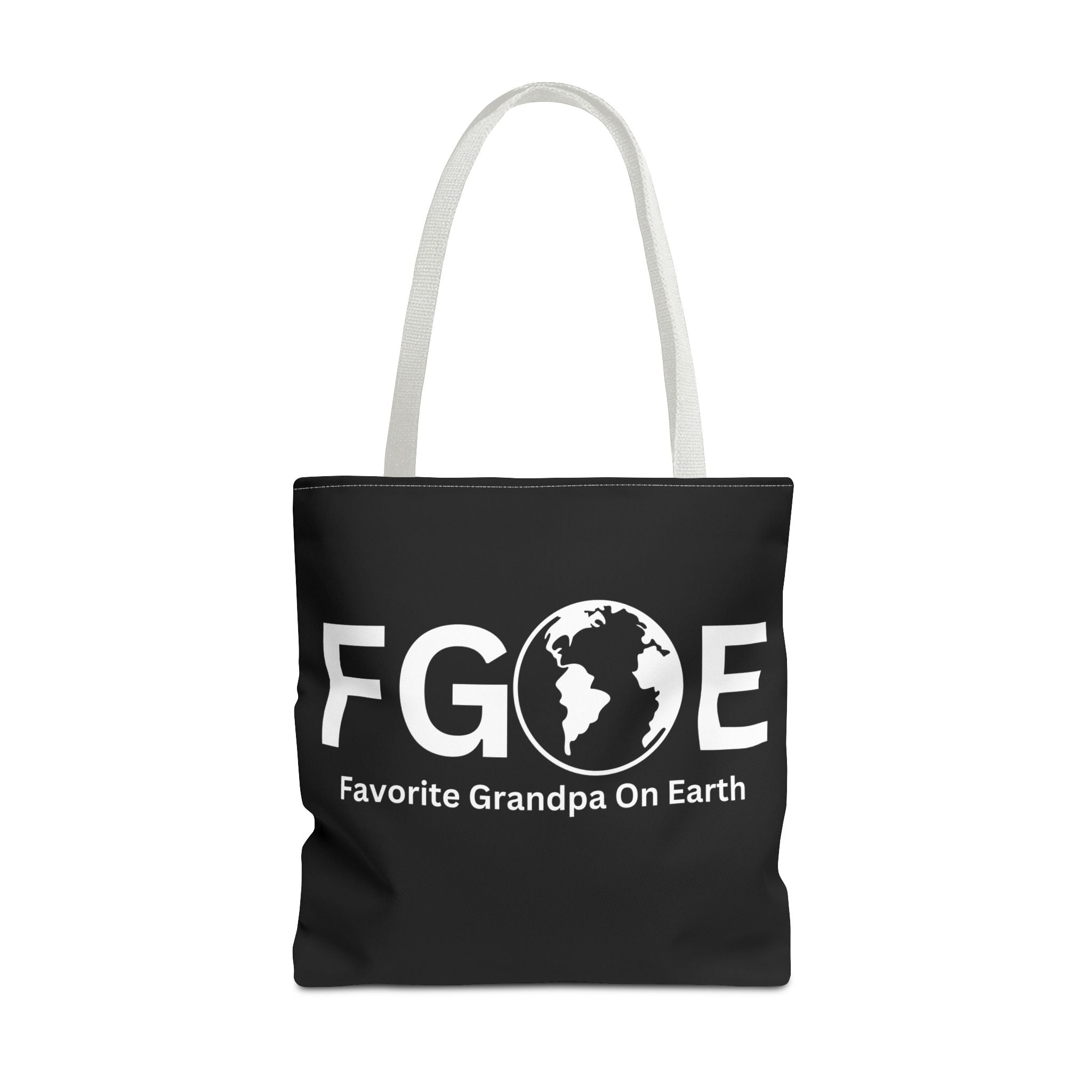 Favorite Grandpa On Earth (FGOE) Tote Bag - Custom Printed Stylish and Functional Tote