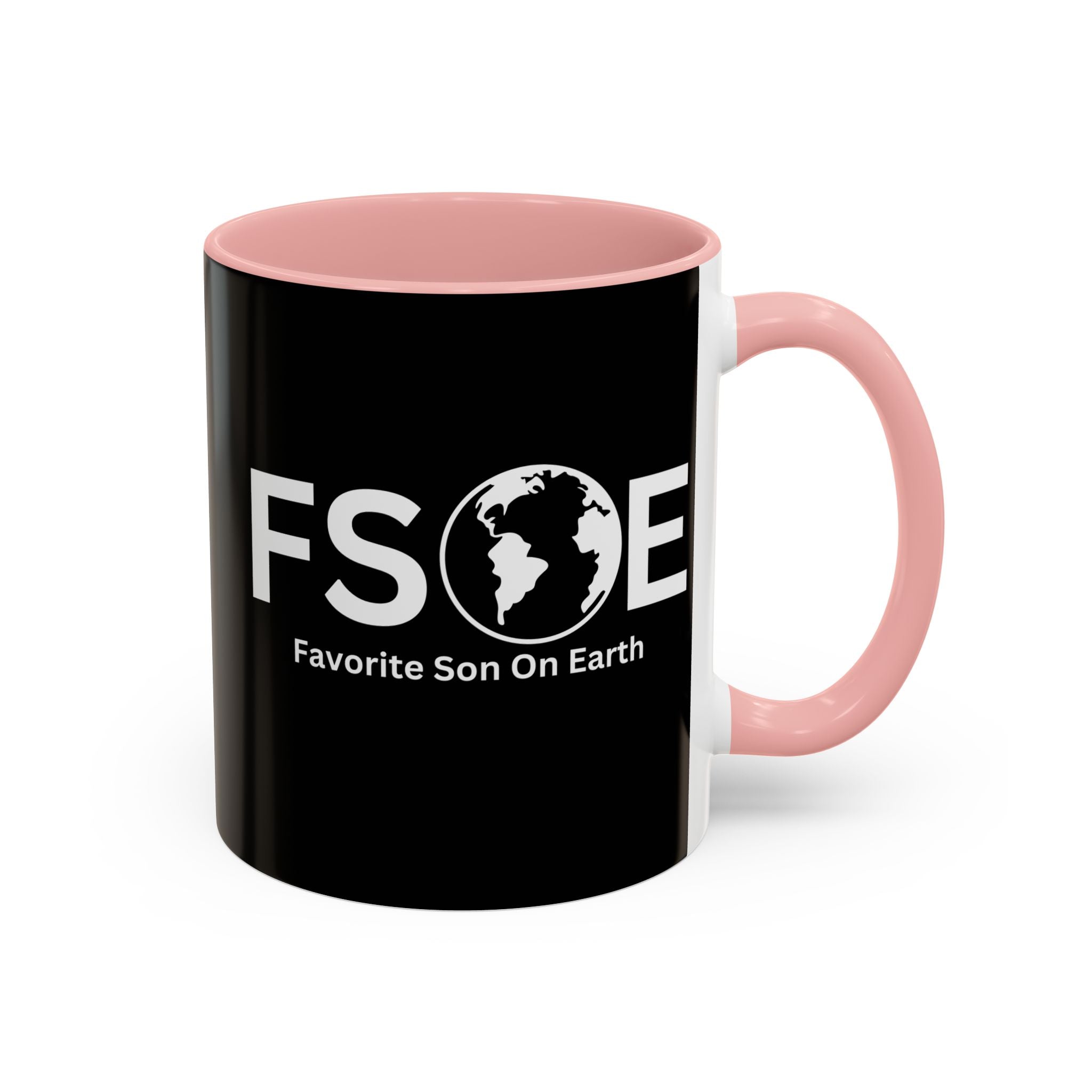Favorite Son On Earth (FSOE) Accent Coffee Mug (11oz, 15oz)