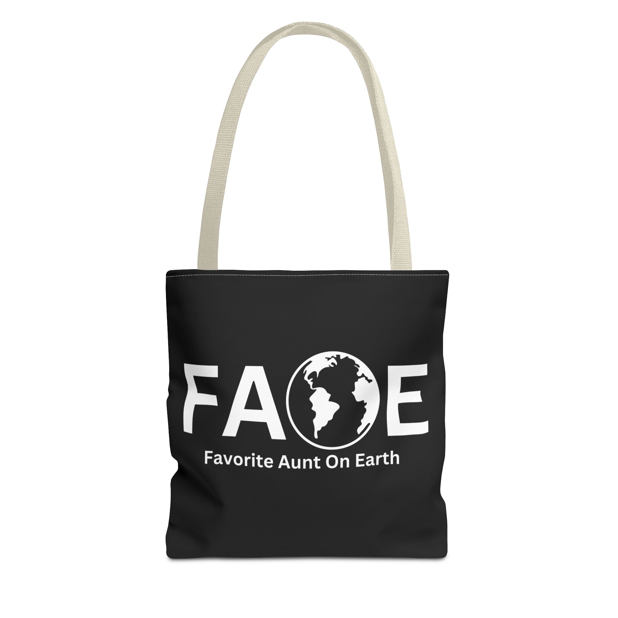 Favorite Aunt On Earth (FAOE) Tote Bag - Custom Printed Stylish and Functional Tote