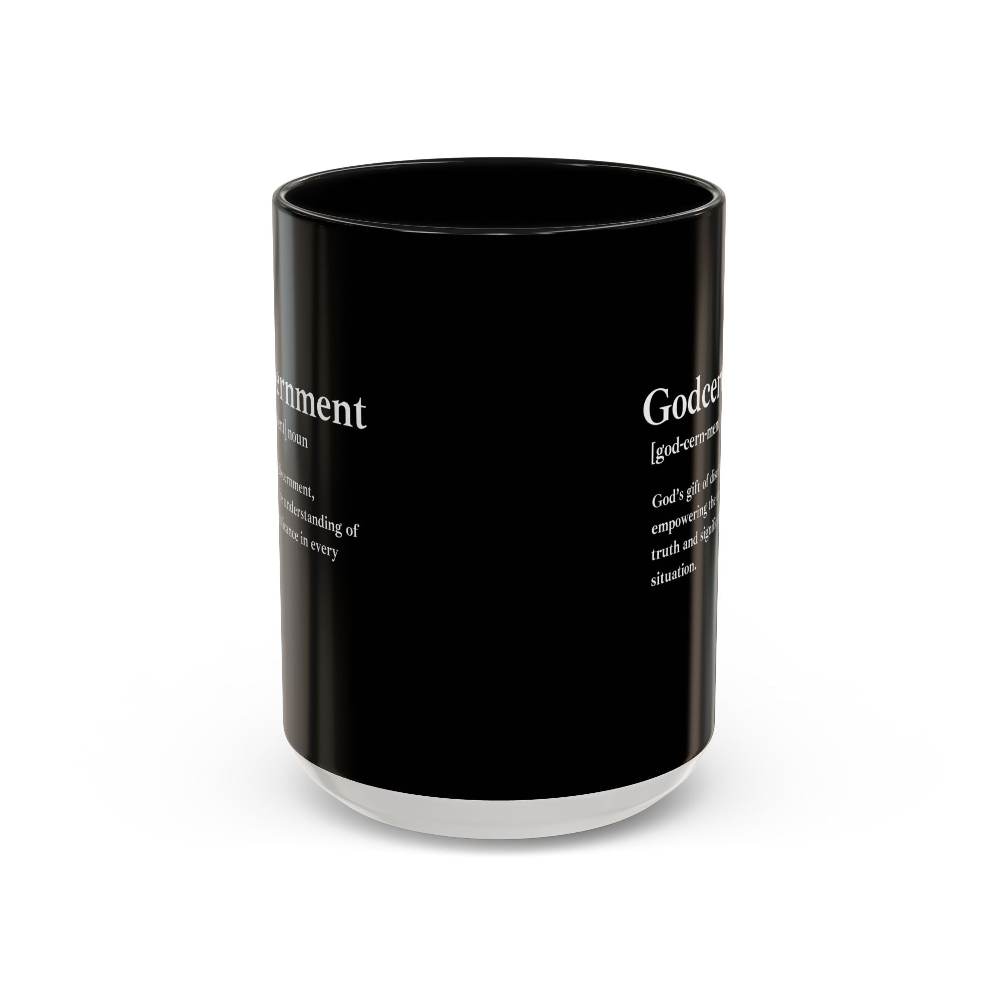 Godcernment Accent Coffee Mug (11oz, 15oz)