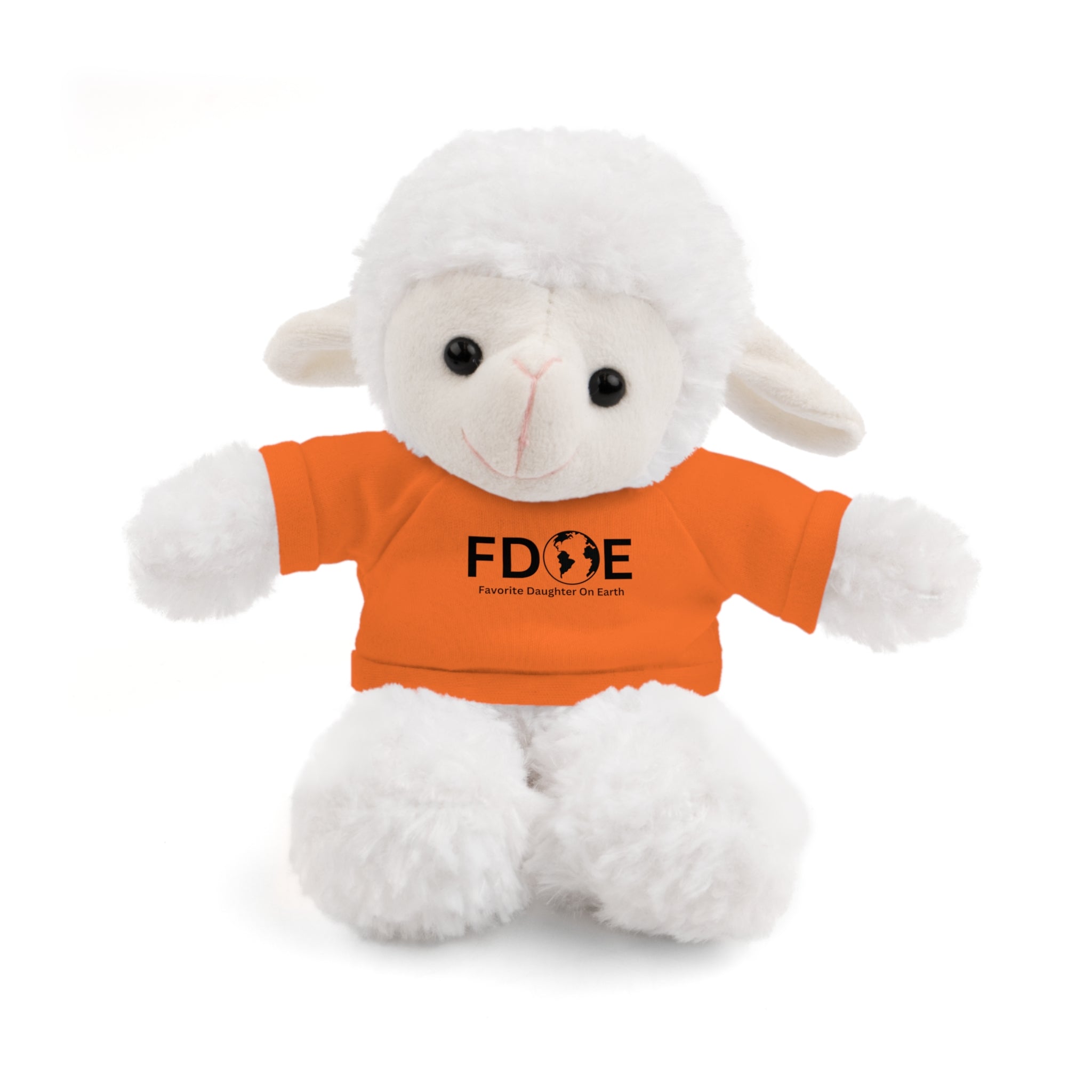 Favorite Daughter on Earth Stuffed Animal – Customizable T-Shirt & Animal