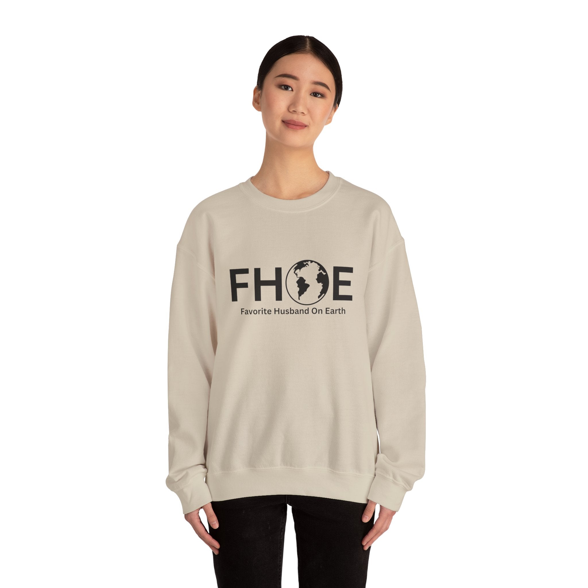 Favorite Husband On Earth (FHOE) Sweatshirt – Unisex Heavy Blend™ Crewneck