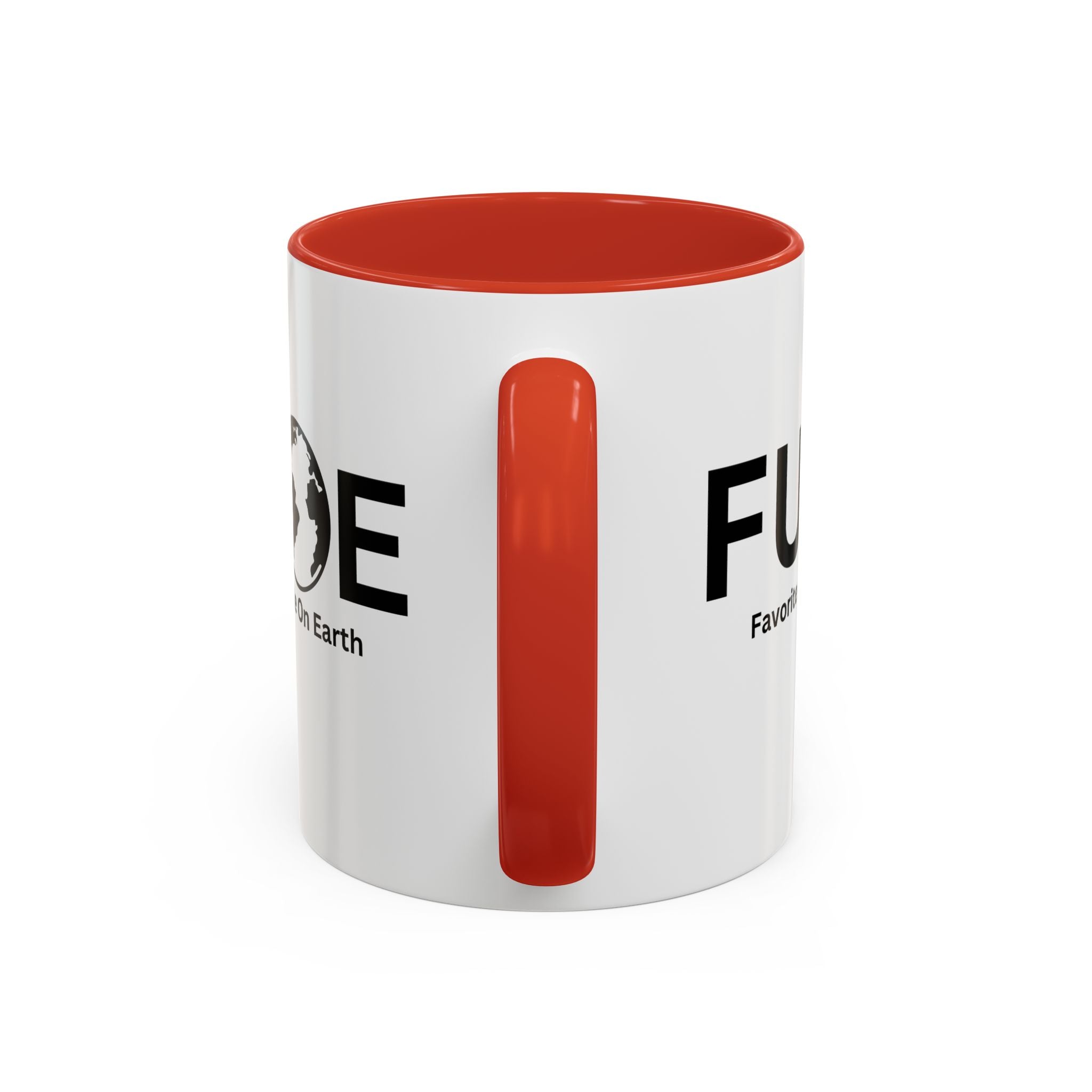 Favorite Uncle On Earth (FUOE) Accent Coffee Mug (11oz, 15oz)