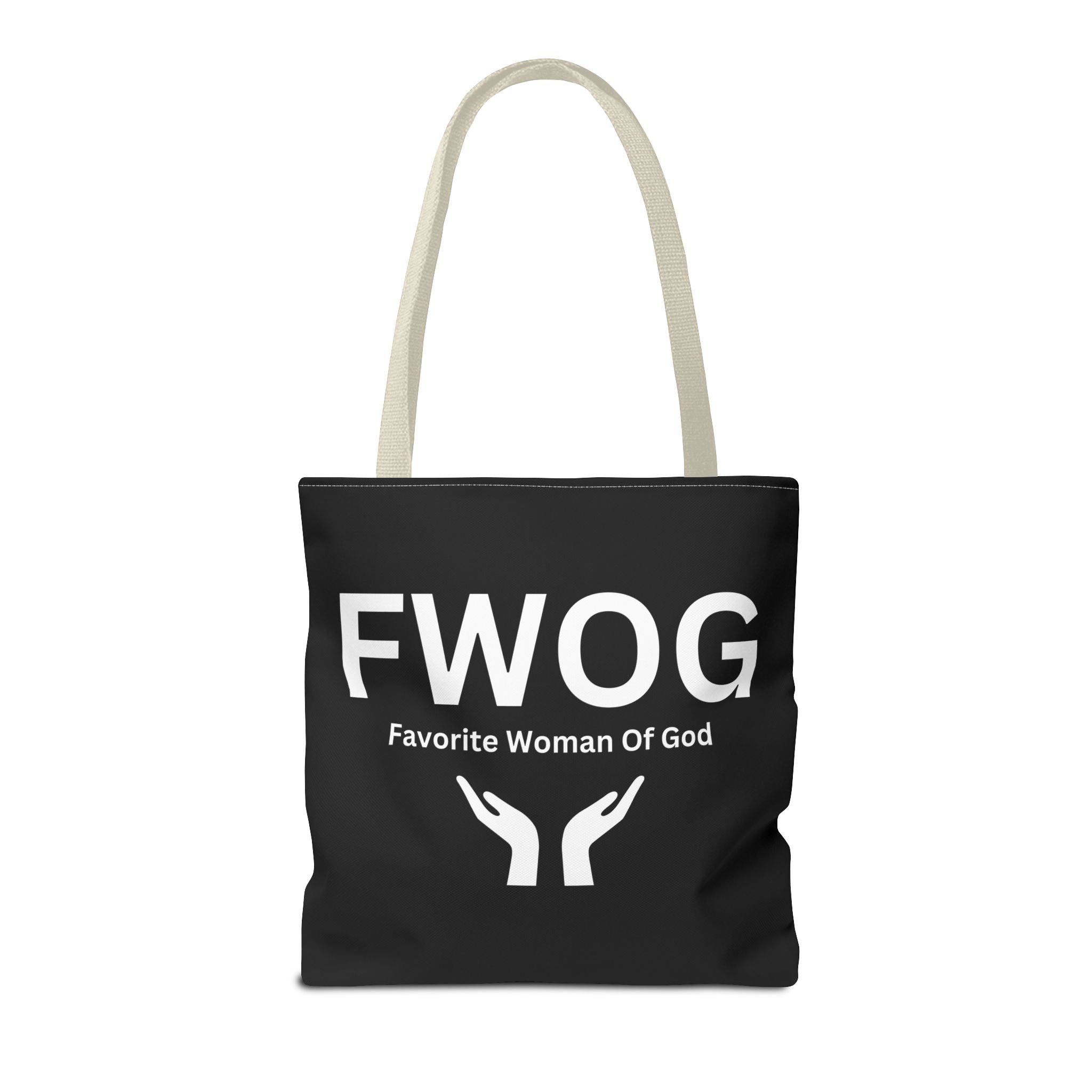 Favorite Woman of God (FWOG) Tote Bag - Custom Printed Stylish and Functional Tote