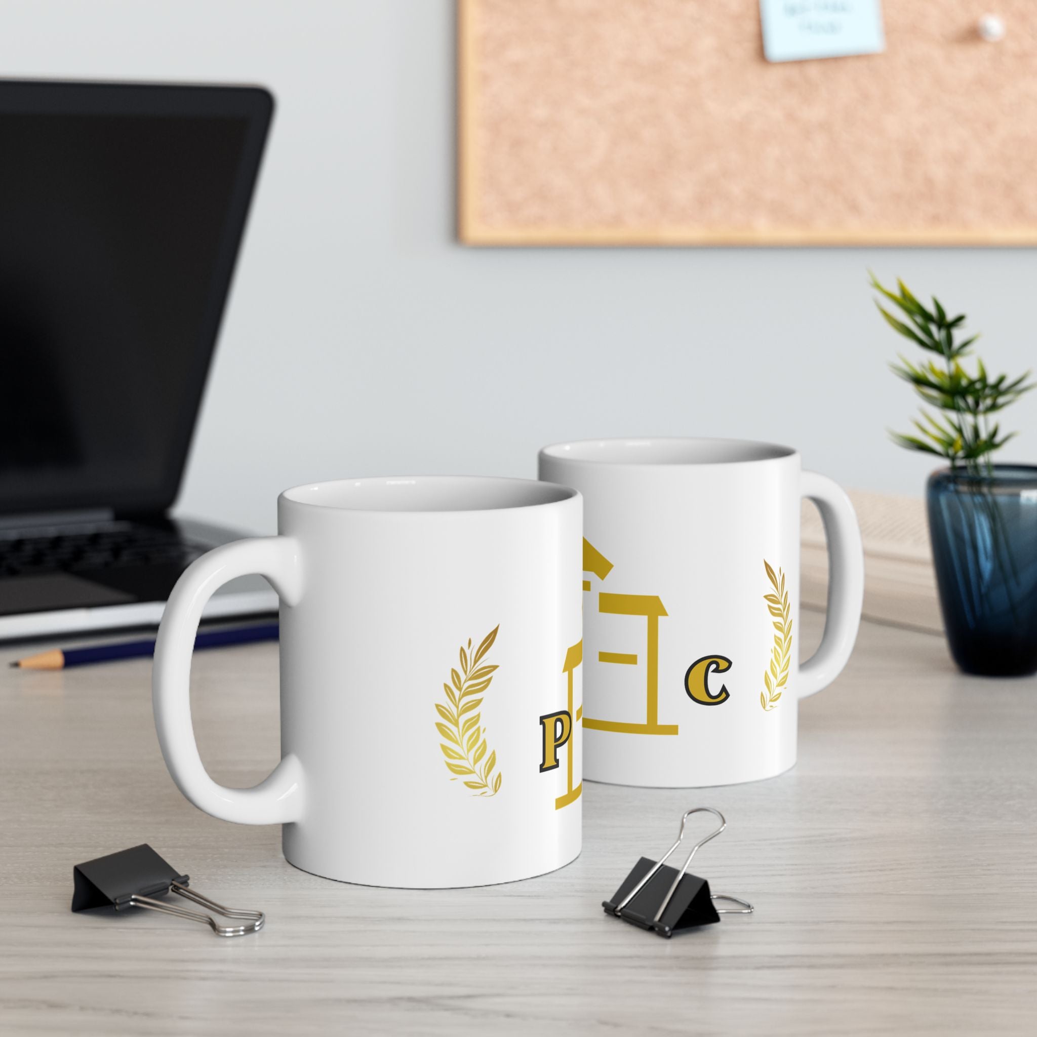 Passionoy Clubhouse Logo Accent Coffee Mug (11oz, 15oz)