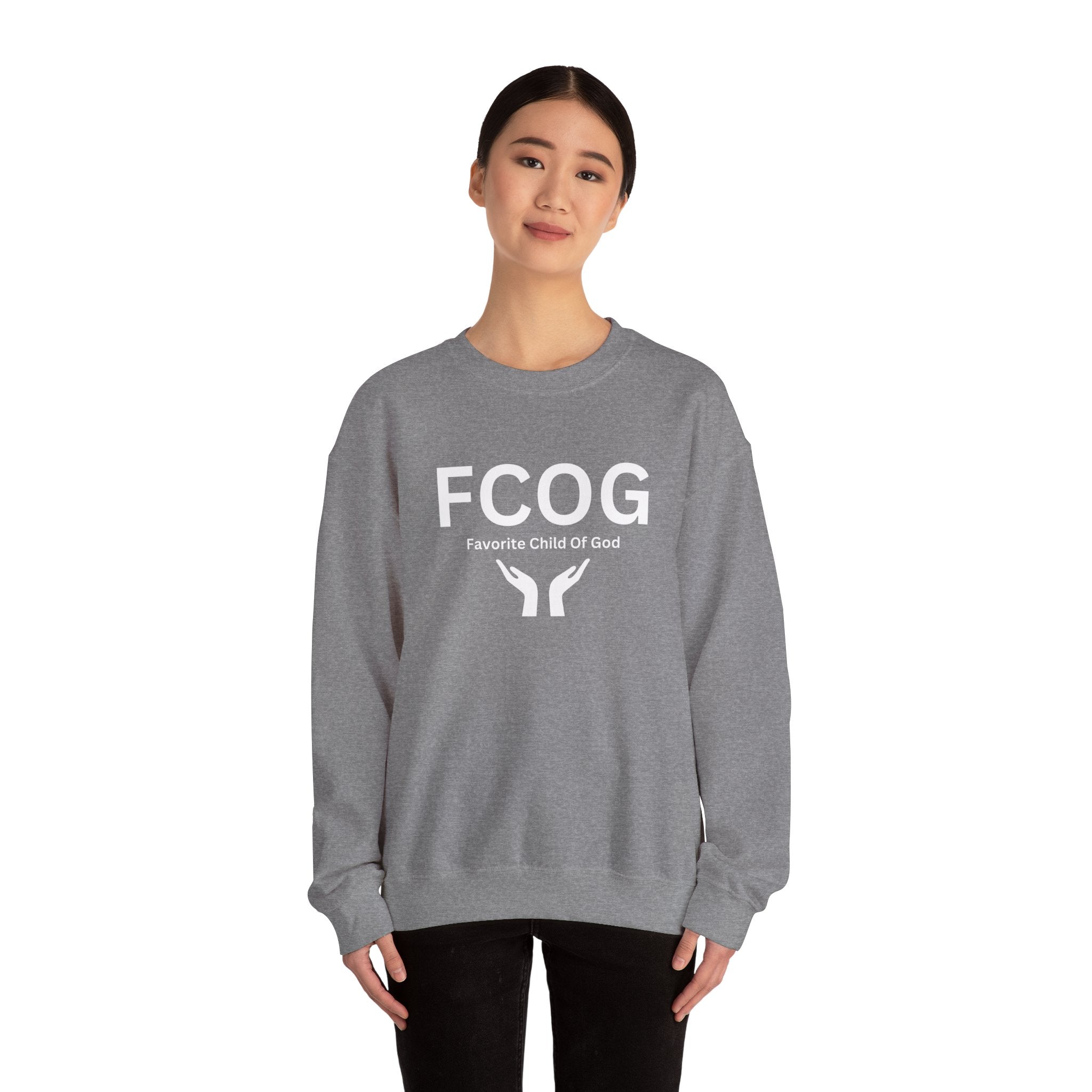 Favorite Child of God (FCOG) Sweatshirt – Unisex Heavy Blend™ Crewneck