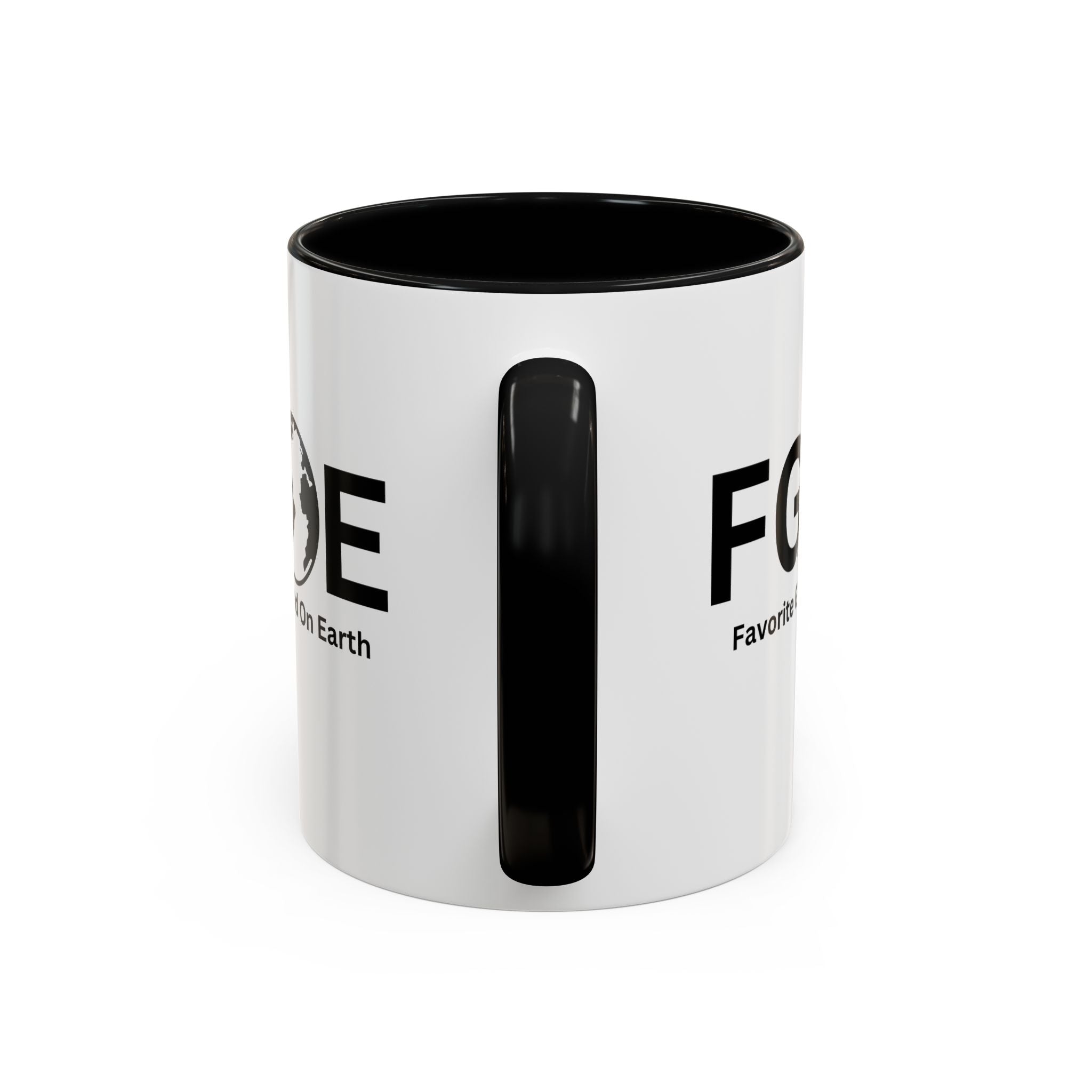 Favorite Girlfriend On Earth (FGOE) Accent Coffee Mug (11oz, 15oz)