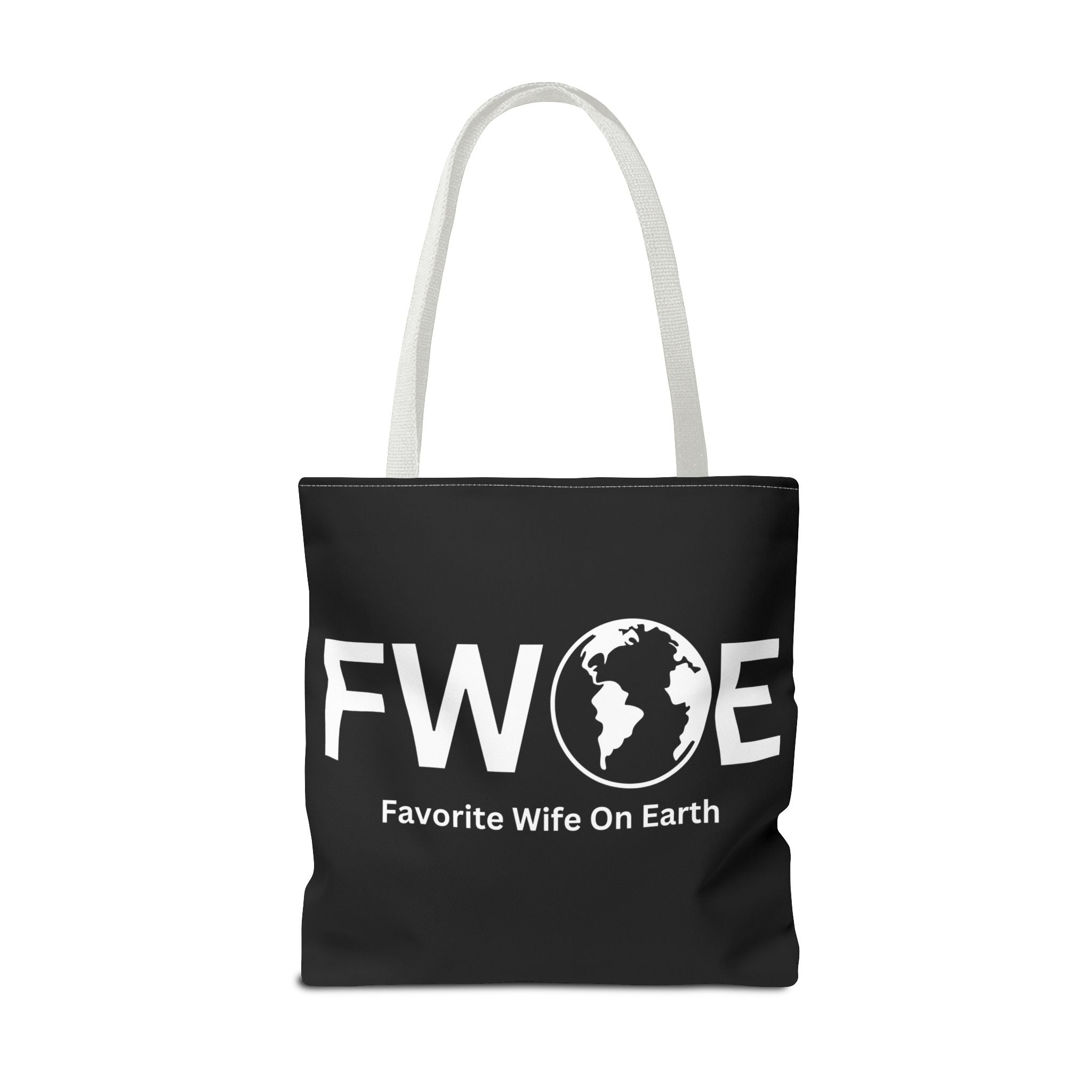 Favorite Wife On Earth (FWOE) Tote Bag - Custom Printed Stylish and Functional Tote