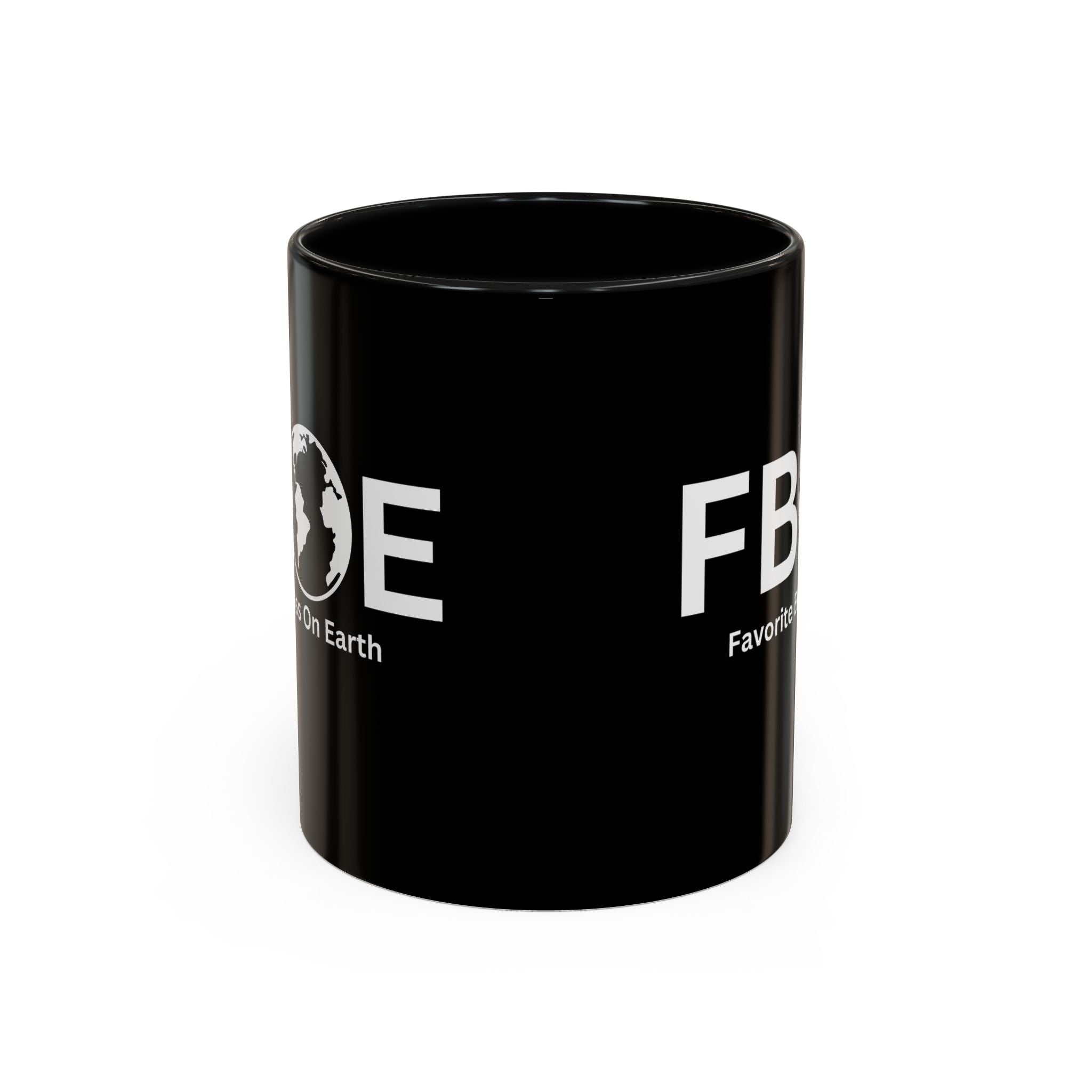 Favorite Boss On Earth (FBOE) Accent Coffee Mug (11oz, 15oz)