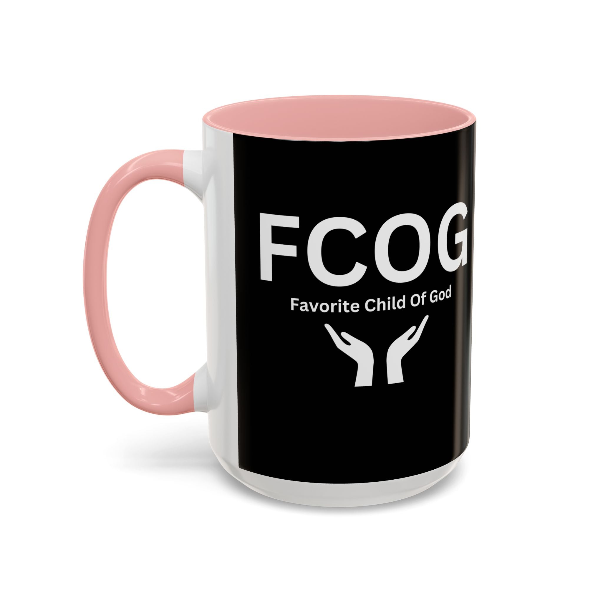 Favorite Child of God (FCOG) Accent Coffee Mug (11, 15oz)
