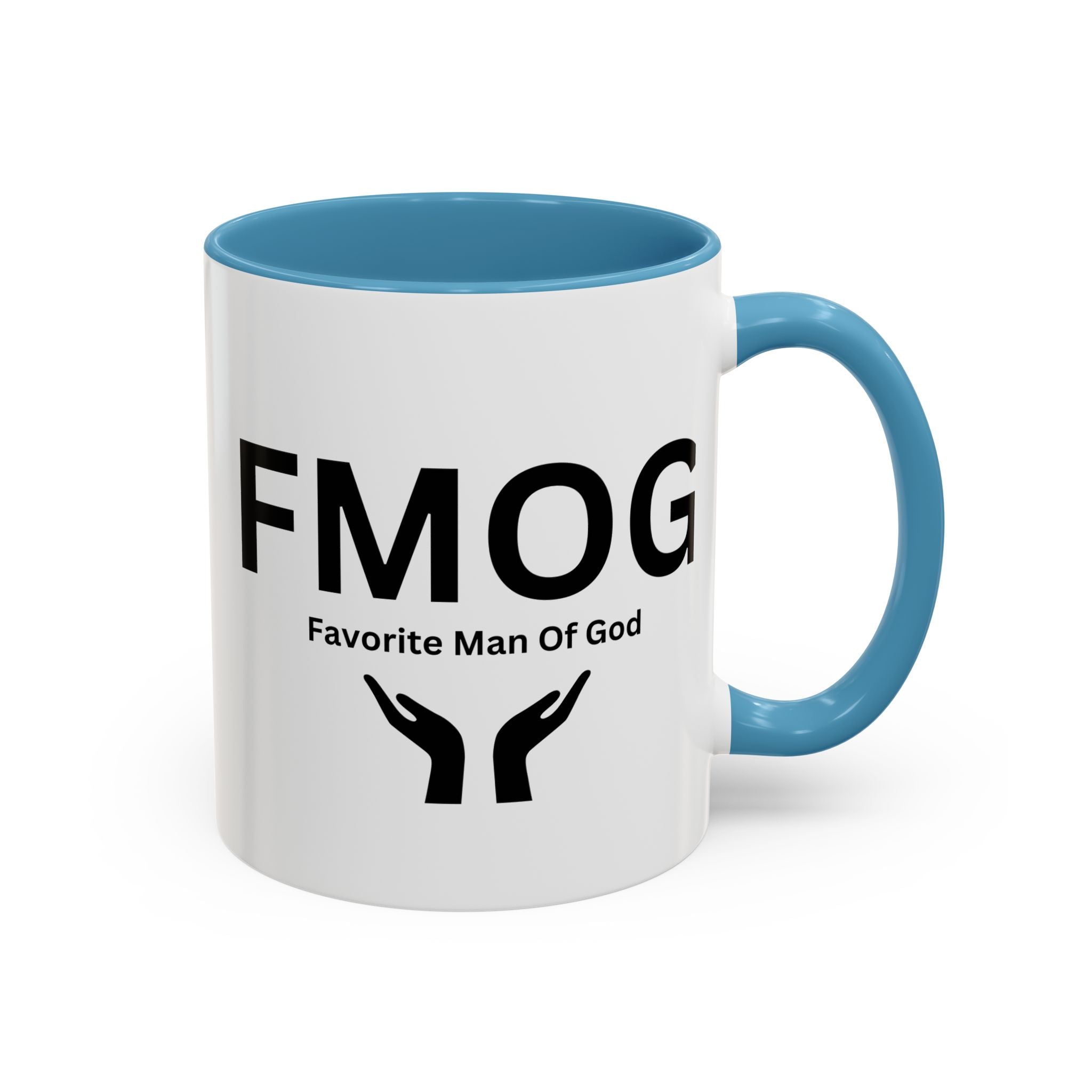 Favorite Man of God (FMOG) Accent Coffee Mug (11oz, 15oz)
