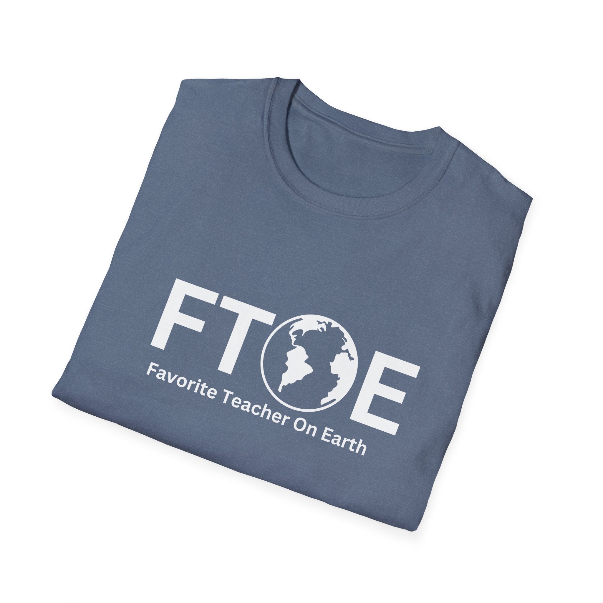 Favorite Teacher On Earth T-Shirt (FTOE) – Customizable Comfort Colors Garment-Dyed Tee