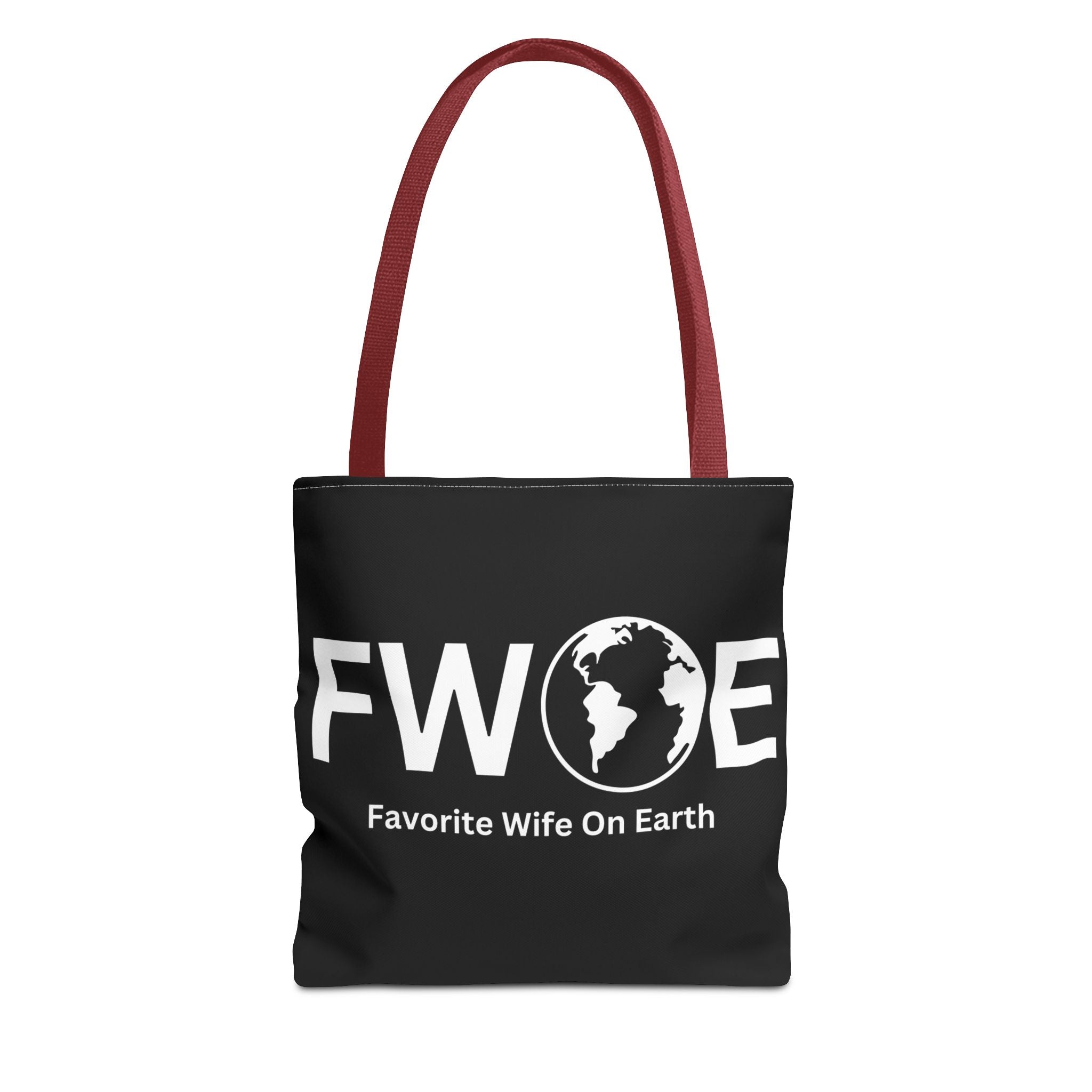 Favorite Wife On Earth (FWOE) Tote Bag - Custom Printed Stylish and Functional Tote