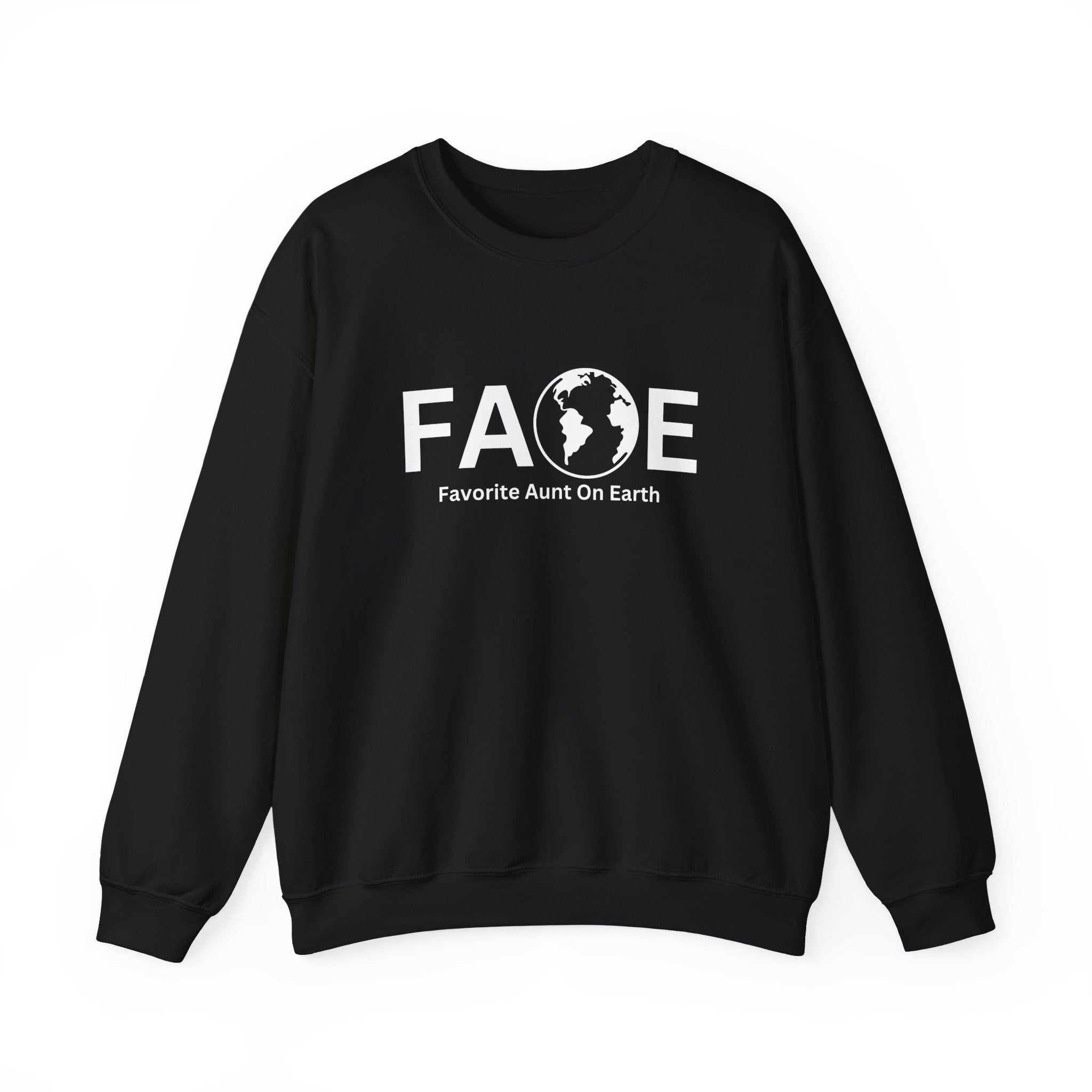 Favorite Aunt On Earth (FAOE) - Unisex Heavy Blend Crewneck Sweatshirt