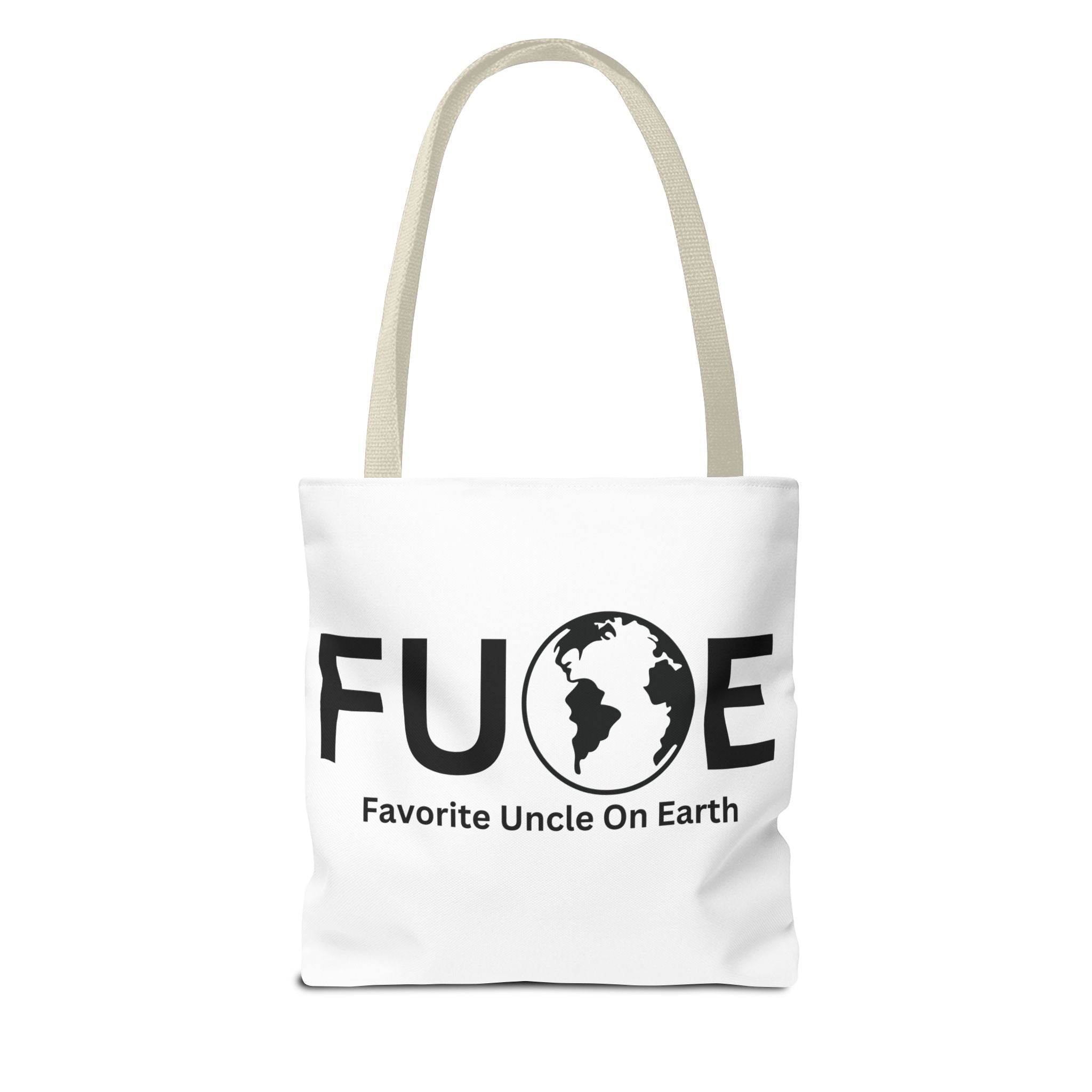 Favorite Uncle On Earth (FUOE) Tote Bag - Custom Printed Stylish and Functional Tote