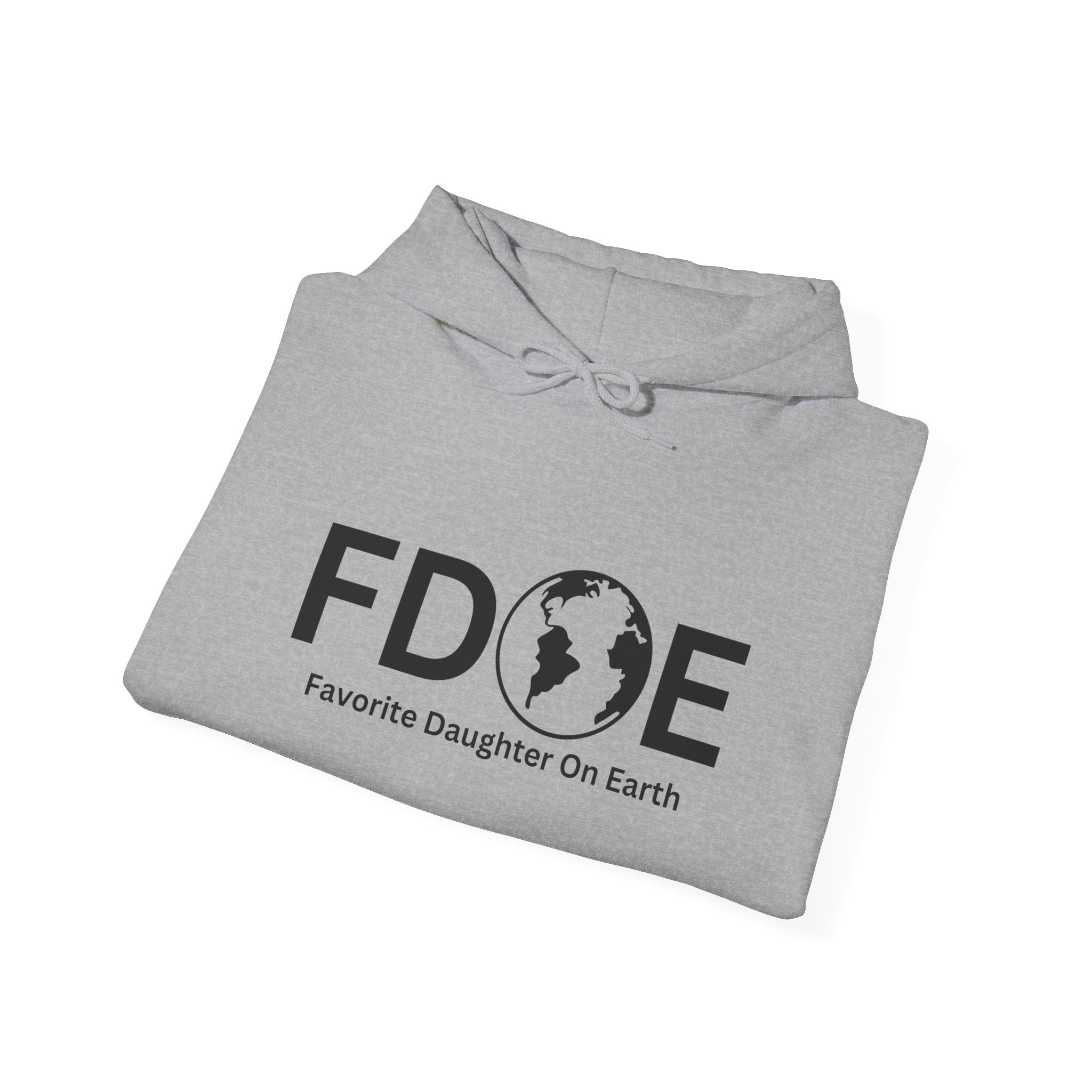 Favorite Daughter On Earth (FDOE) - Unisex Heavy Blend Hooded Sweatshirt