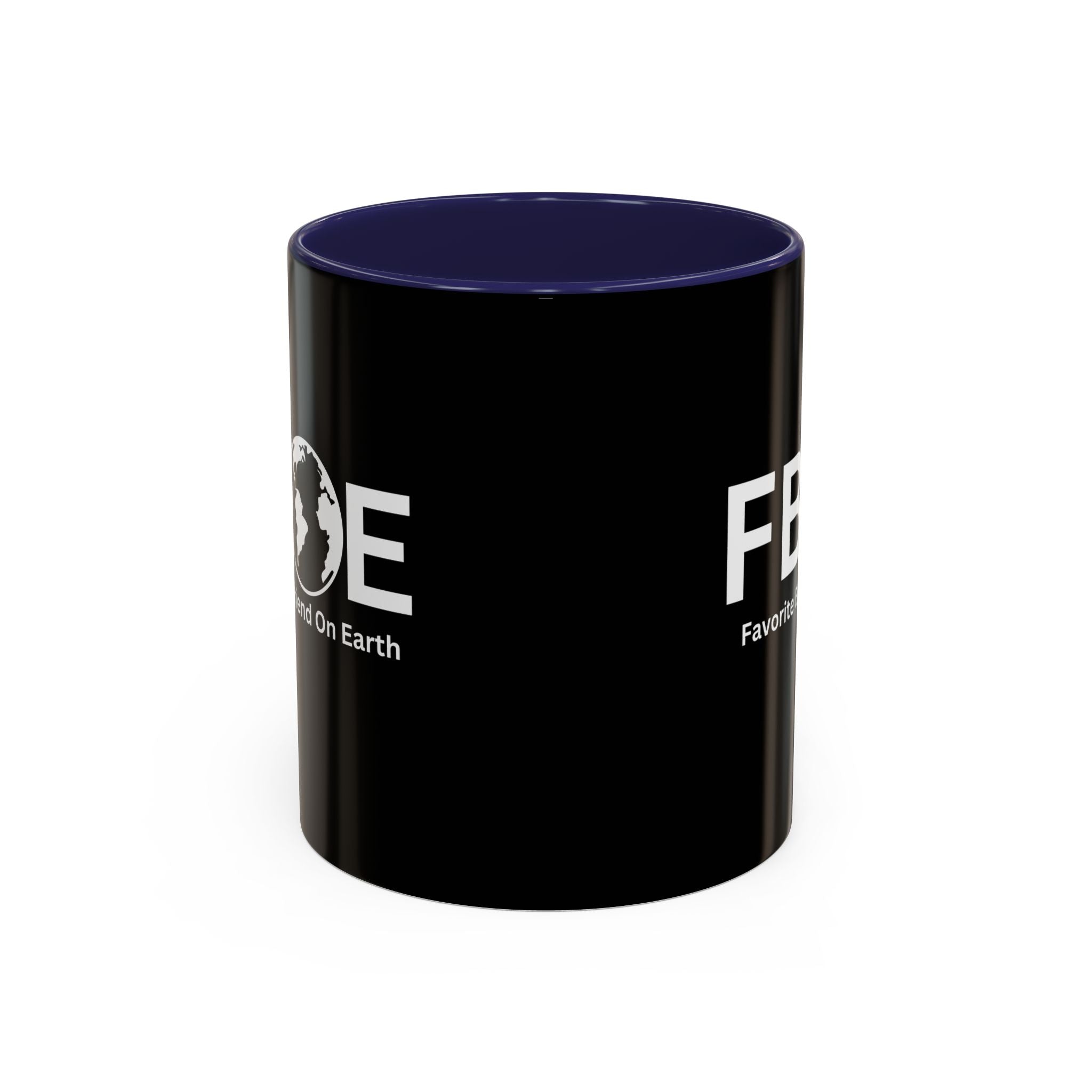 Favorite Boyfriend On Earth (FBOE) Accent Coffee Mug (11oz, 15oz)