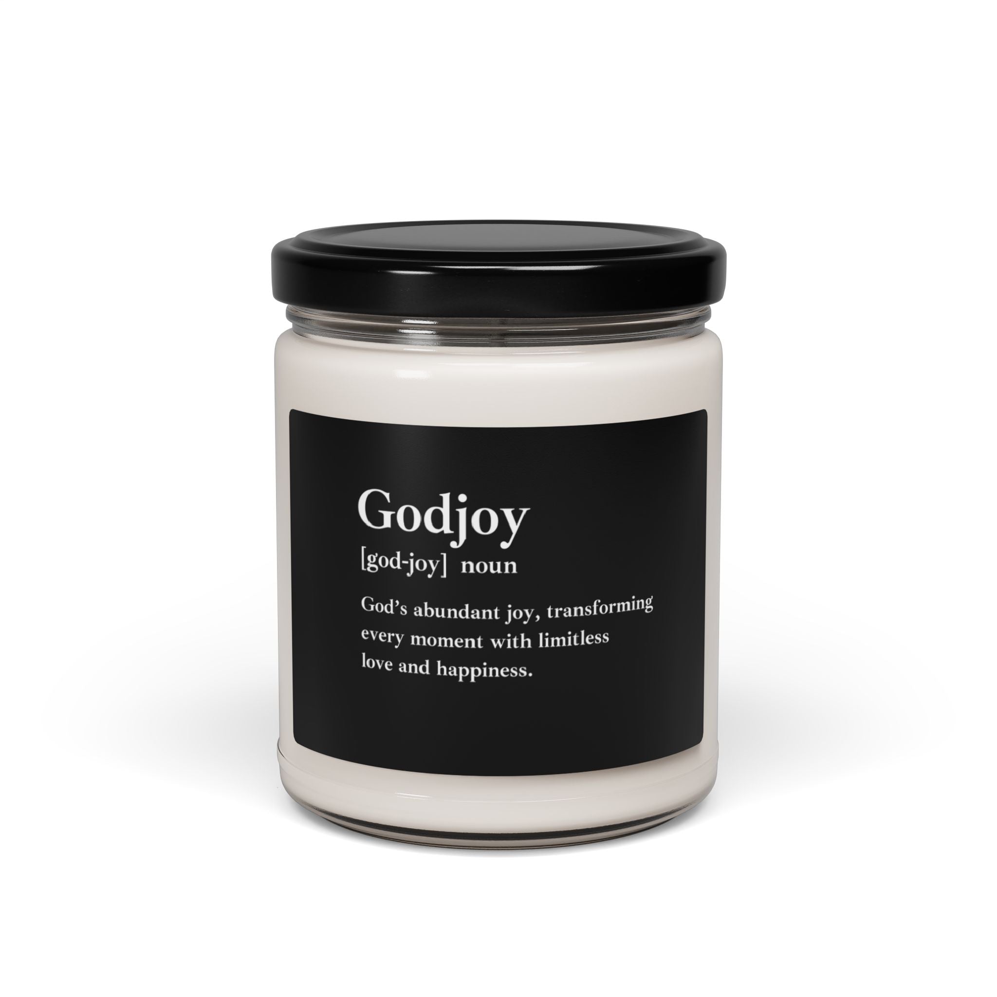 Godosen Scented Soy Candle - 9oz Natural Wax Candle with Custom Label