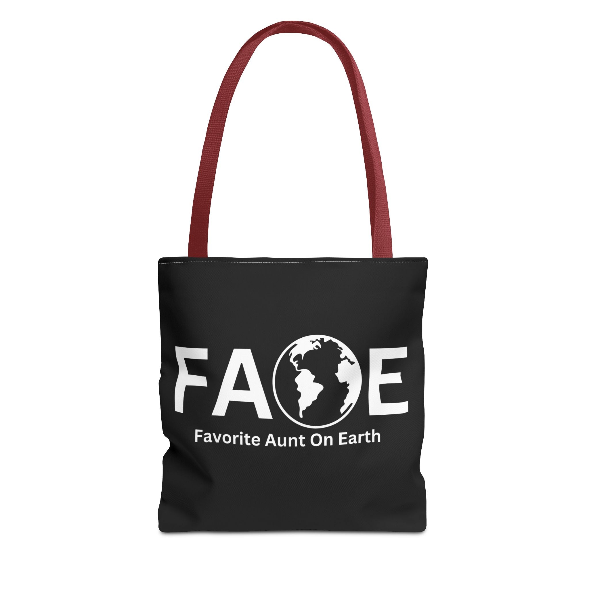 Favorite Aunt On Earth (FAOE) Tote Bag - Custom Printed Stylish and Functional Tote