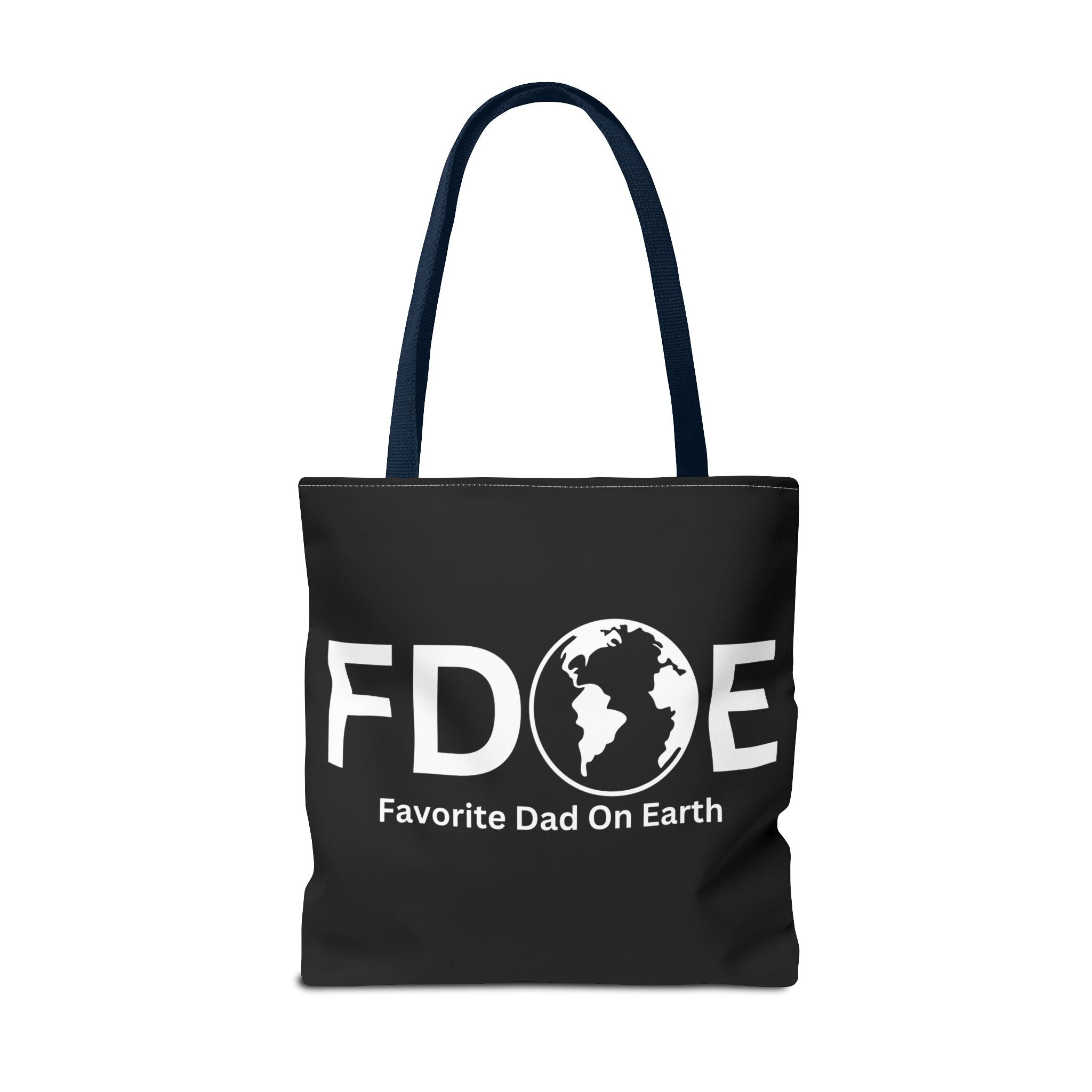 Favorite Dad On Earth (FDOE) Tote Bag- Custom Printed Stylish and Functional Tote