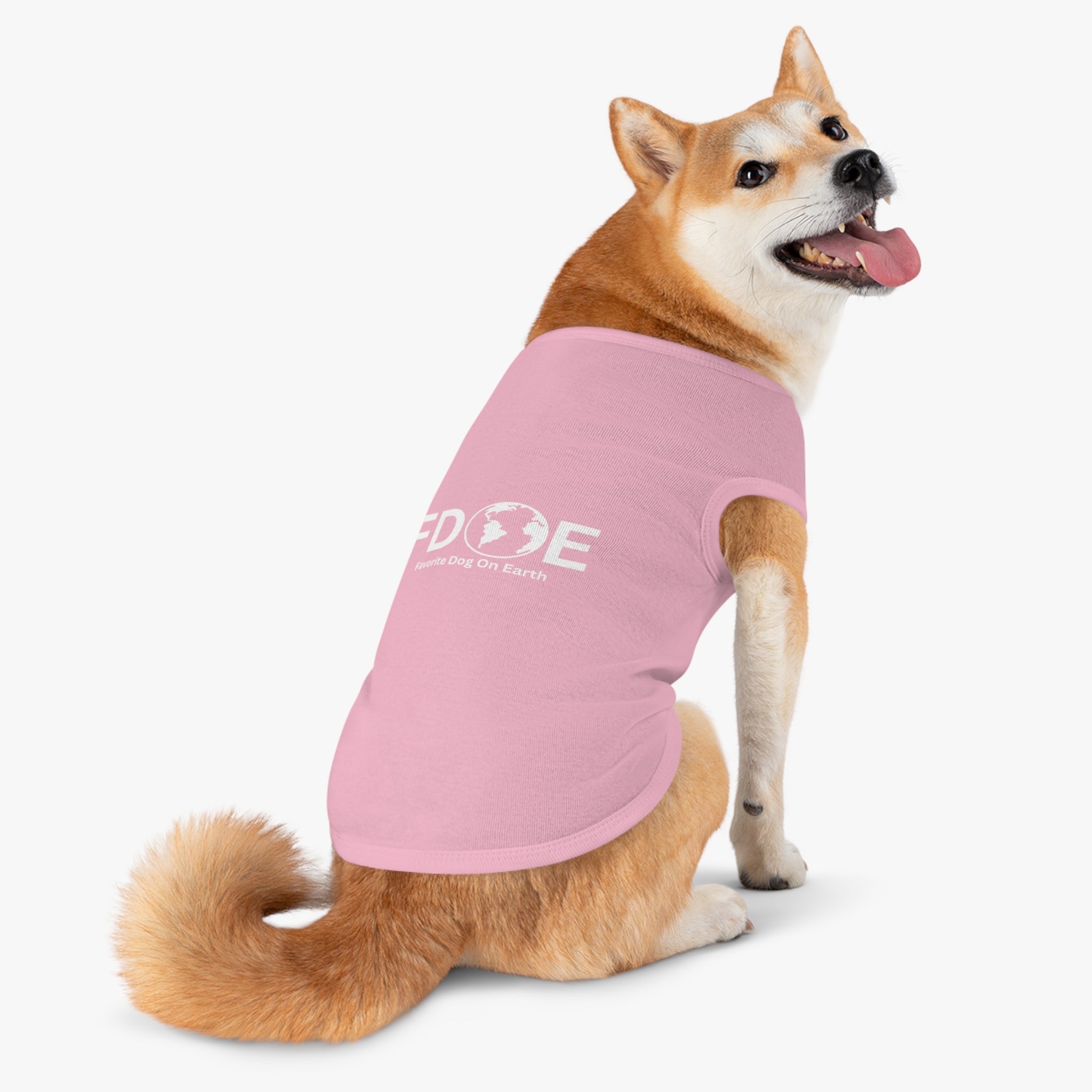 Favorite Dog On Earth (FDOE) - Custom Pet Tank Top