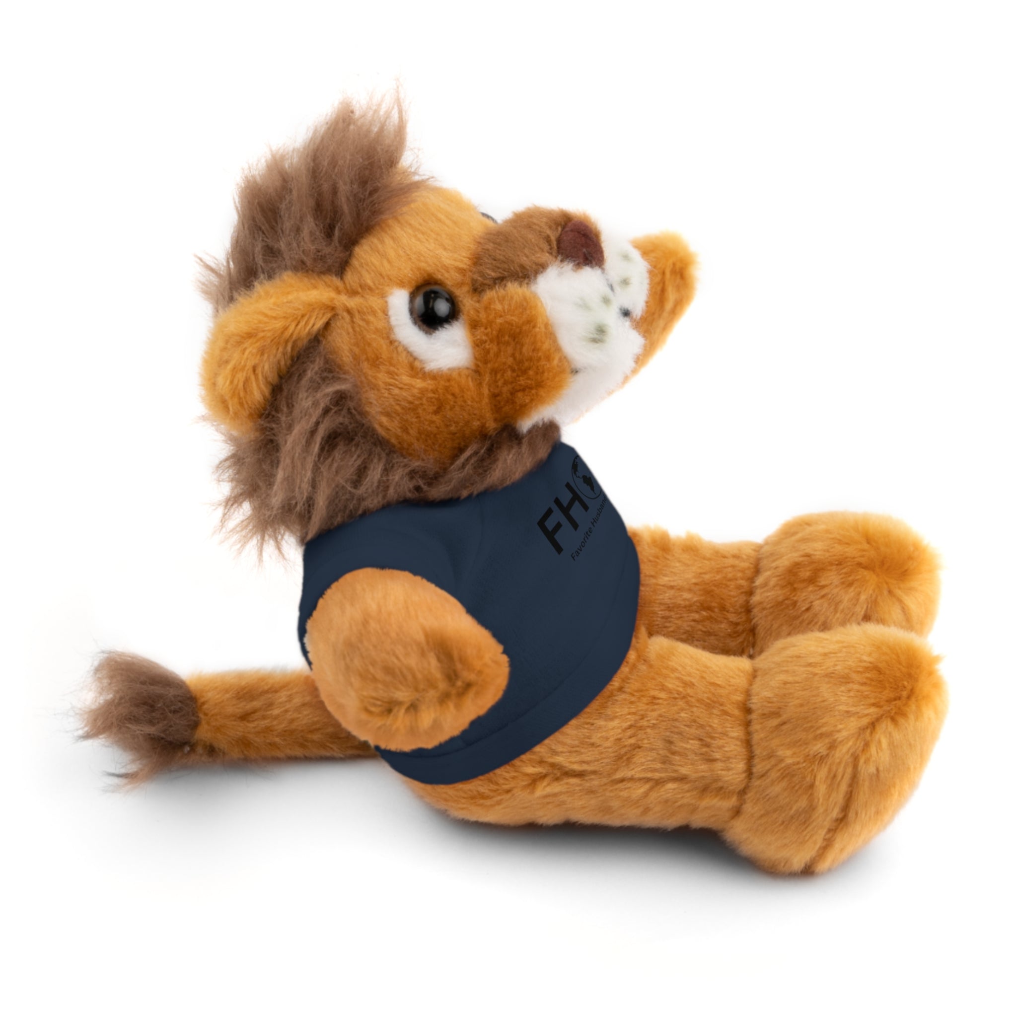 Stuffed Animal Gift – Favorite Husband on Earth (FHOE)– Customizable T-Shirt & Animal