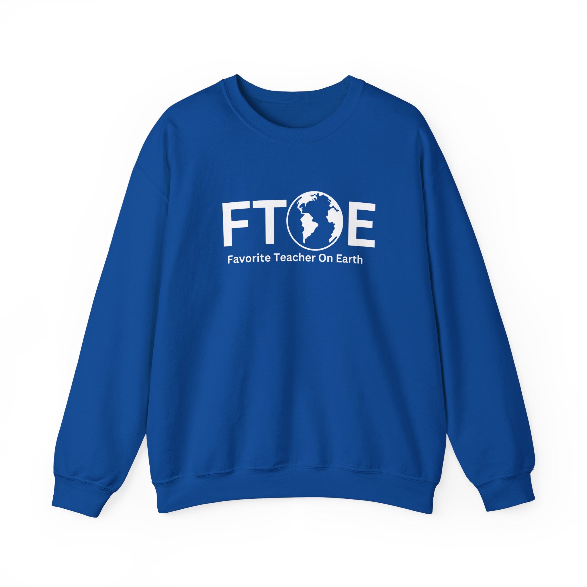 Favorite Teacher On Earth (FTOE) - Unisex Heavy Blend Crewneck Sweatshirt