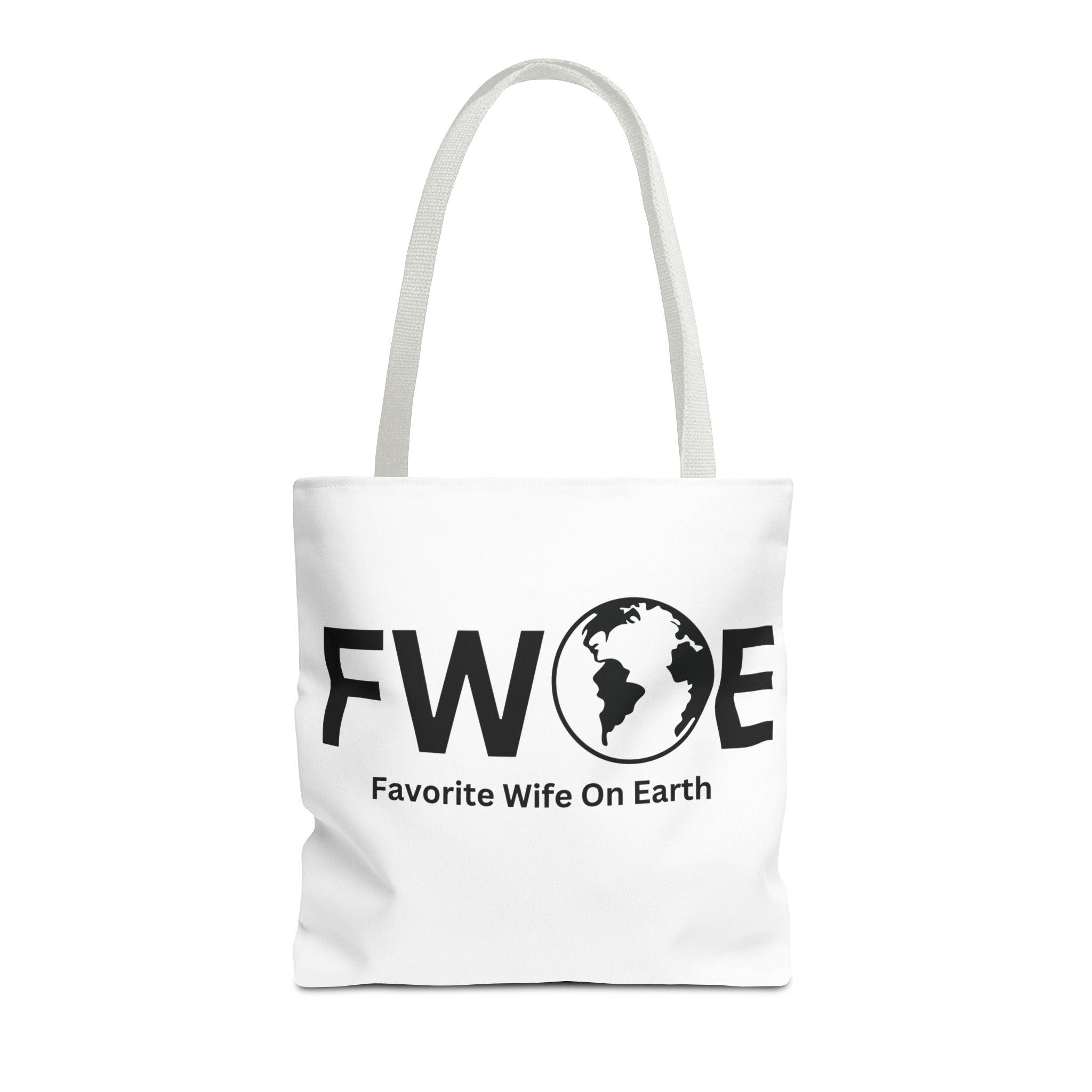 Favorite Wife On Earth (FWOE) Tote Bag - Custom Printed Stylish and Functional Tote