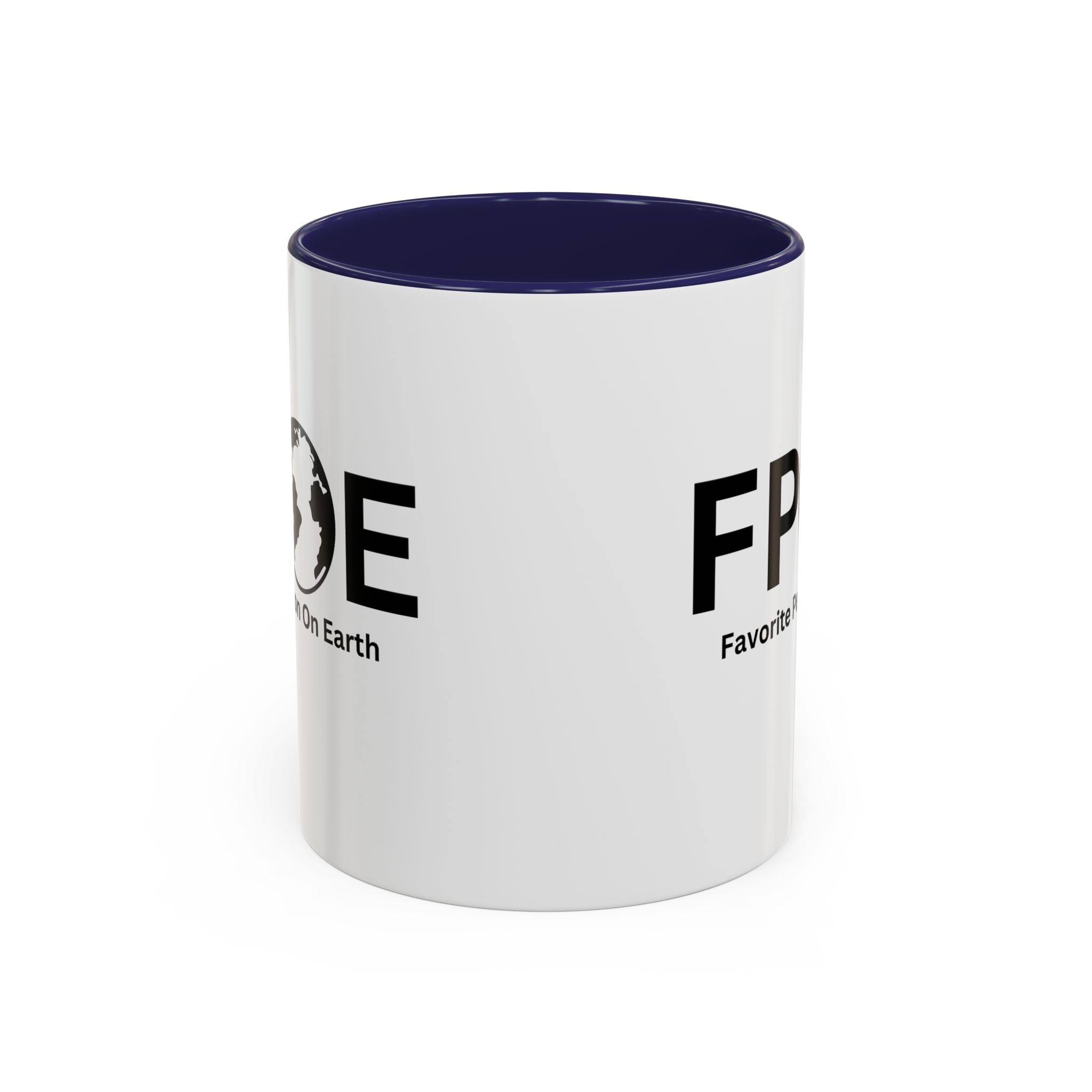 Favorite Person On Earth (FPOE) Accent Coffee Mug (11oz, 15oz)