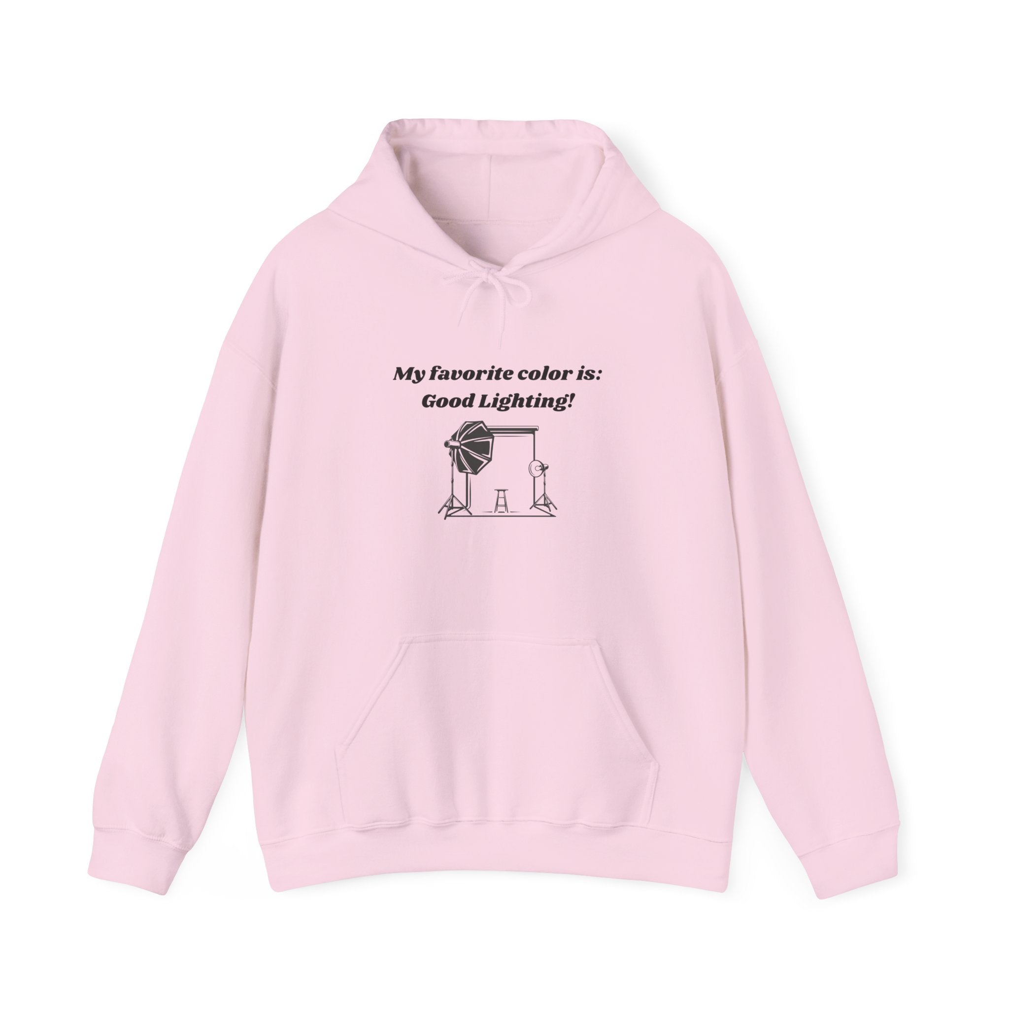 My Favorite Color Is Good Lighting! Hoodie – Unisex Heavy Blend™ Pullover
