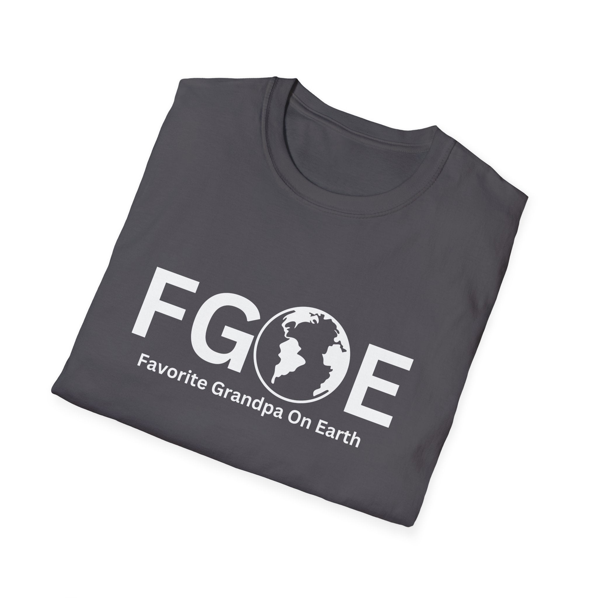 Favorite Grandpa On Earth (FGOE) Unisex Soft-Style T-Shirt