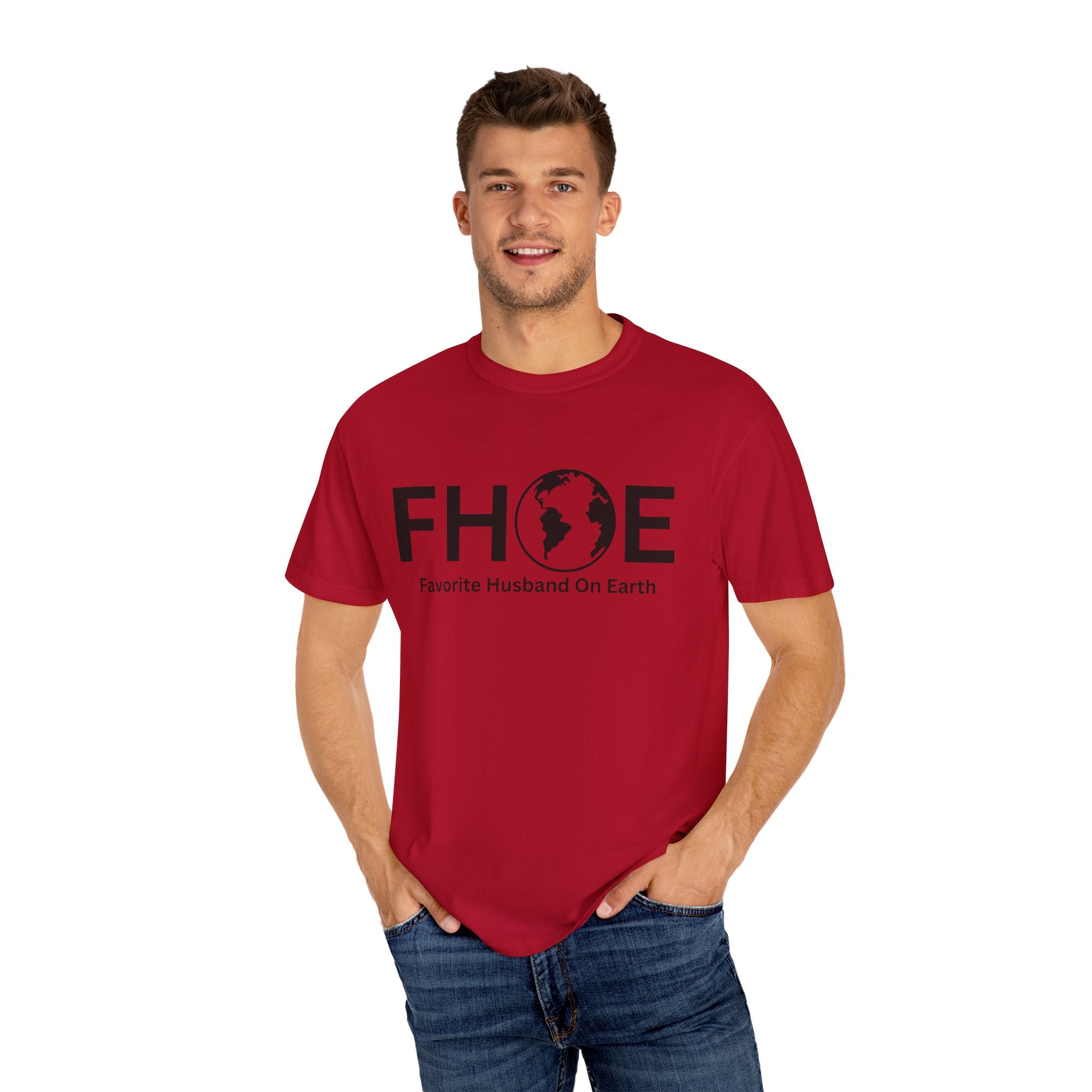 Favorite Husband On Earth (FHOE) Comfort Colors 1717 Garment-Dyed T-Shirt – Soft & Stylish