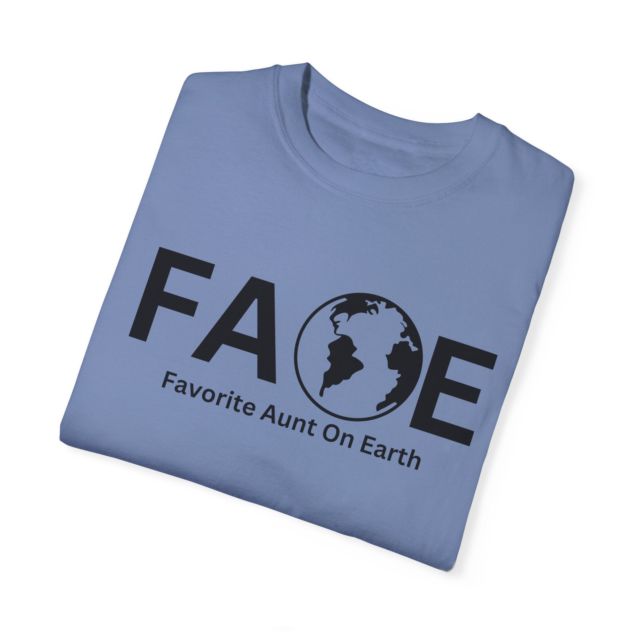 Favorite Aunt On Earth T-Shirt - (FAOE) Logo Tee for Women