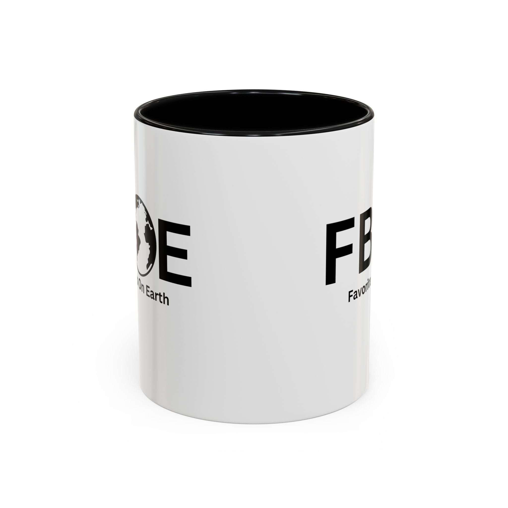 Favorite Boss On Earth (FBOE) Accent Coffee Mug (11oz, 15oz)