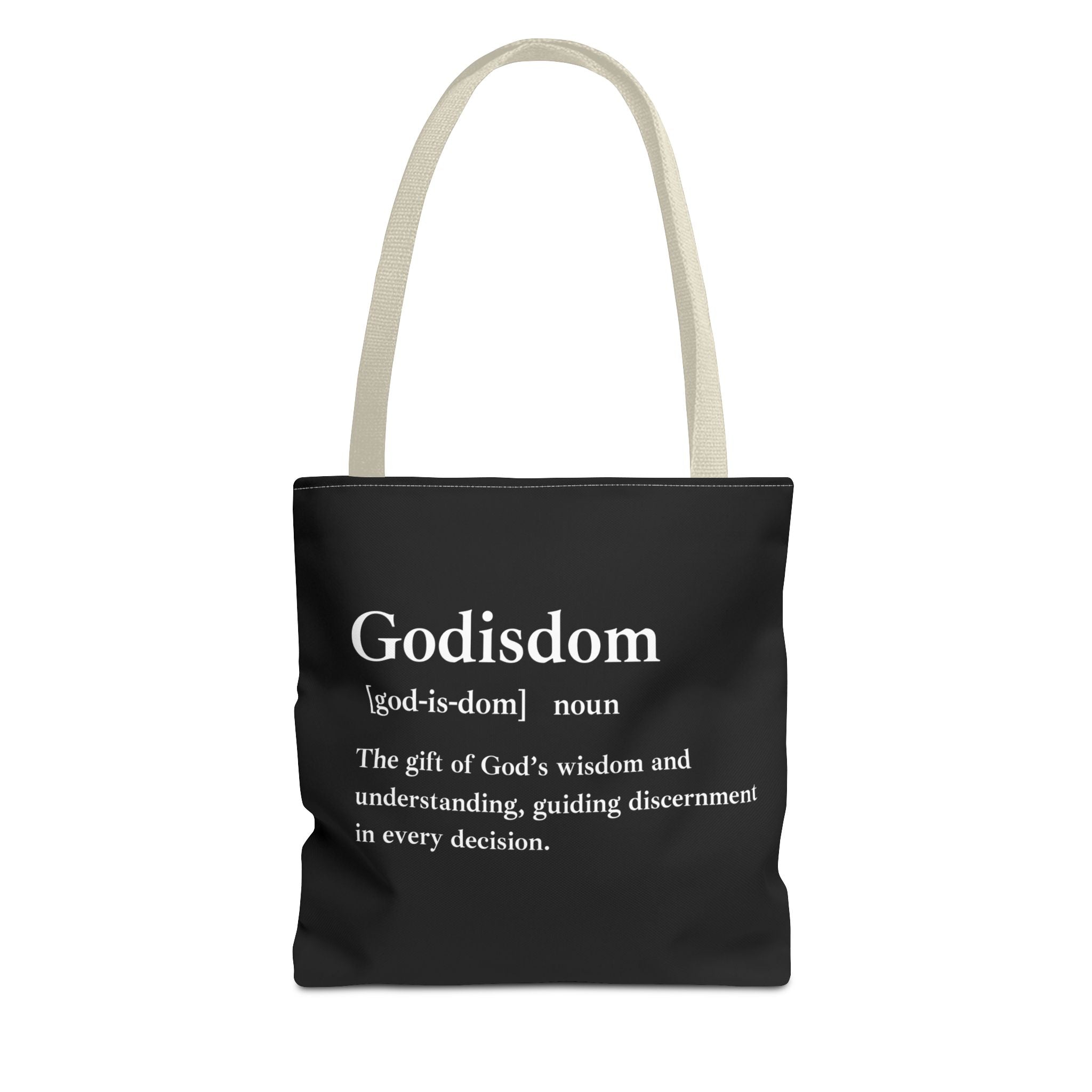 Godisdom Tote Bag - Custom Printed Stylish and Functional Tote