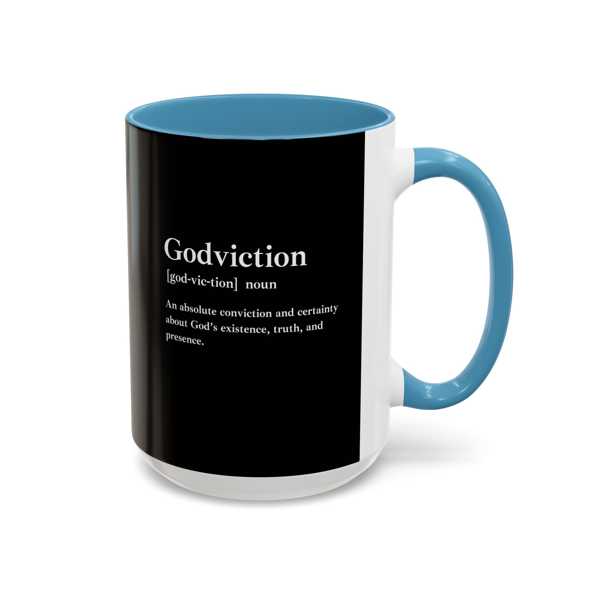 Godviction Accent Coffee Mug (11oz, 15oz)