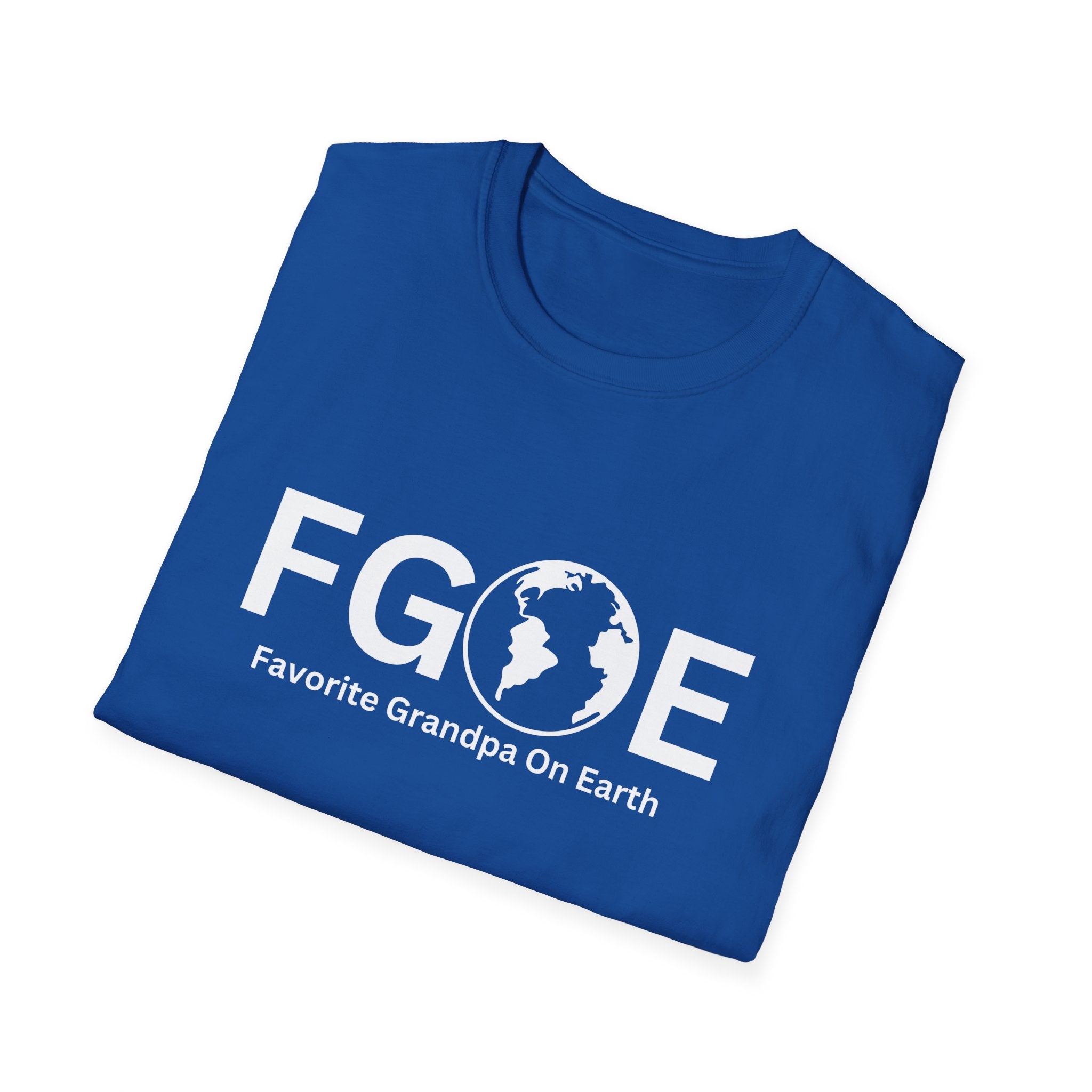 Favorite Grandpa On Earth (FGOE) Unisex Soft-Style T-Shirt