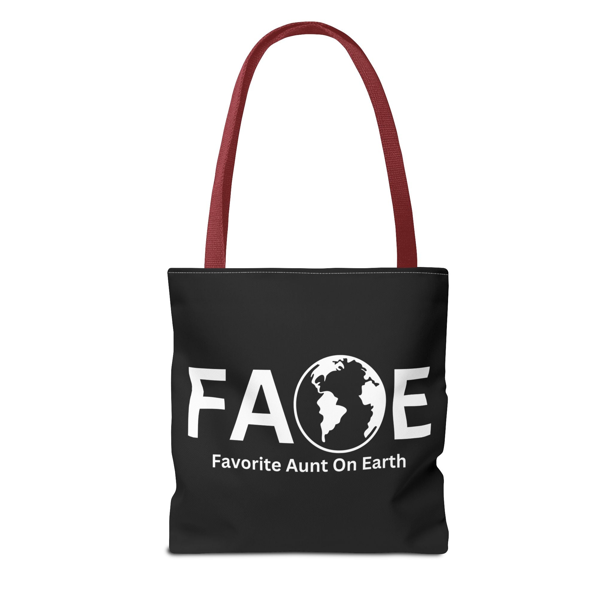 Favorite Aunt On Earth (FAOE) Tote Bag - Custom Printed Stylish and Functional Tote
