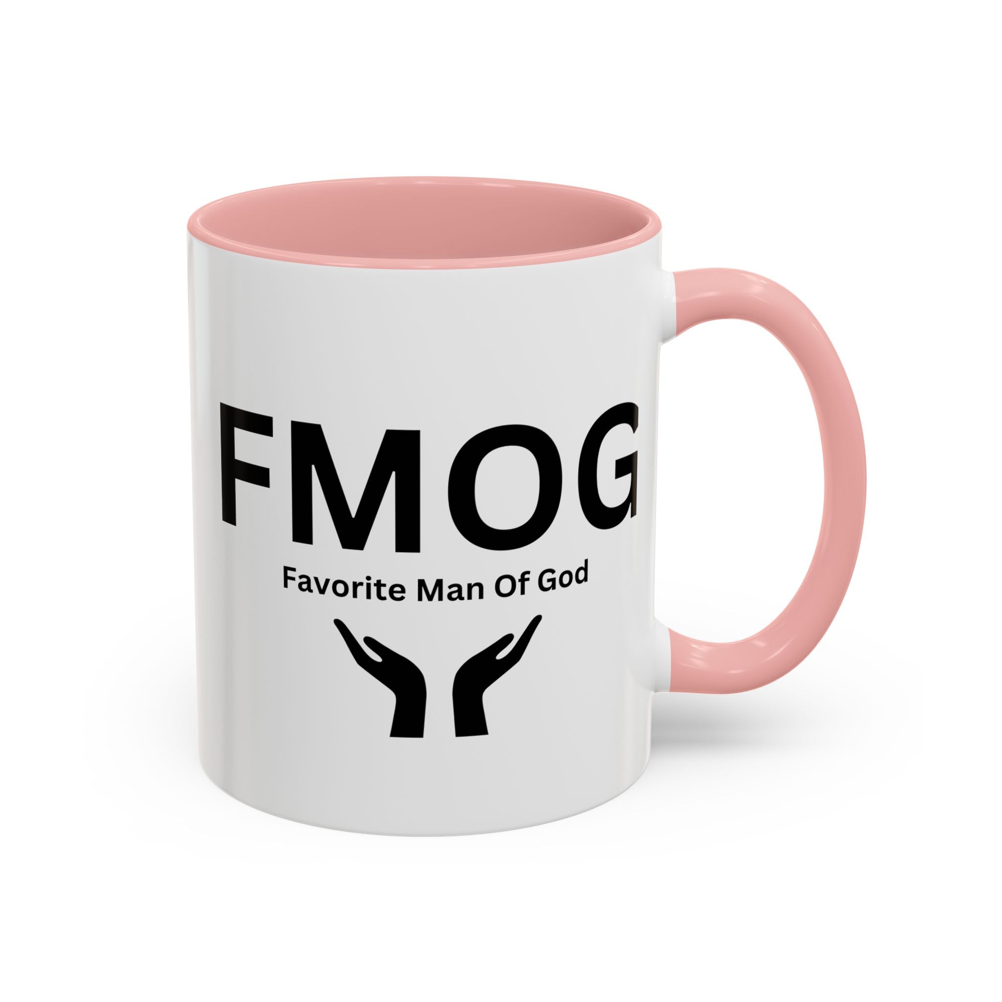 Favorite Man of God (FMOG) Accent Coffee Mug (11oz, 15oz)