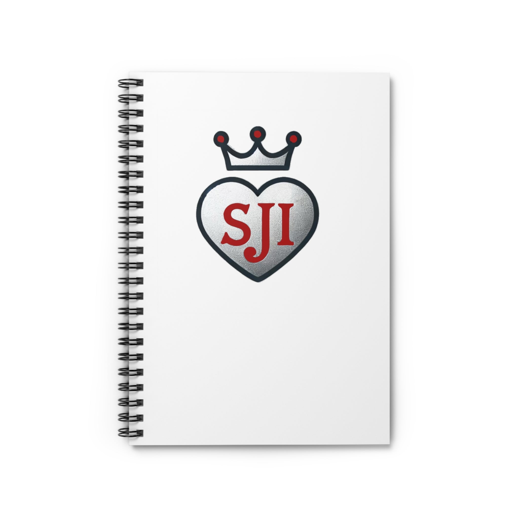 Senior Joy Initiative Logo Spiral Notebook - 118 Page Ruled Line Notebook for Everyday Use