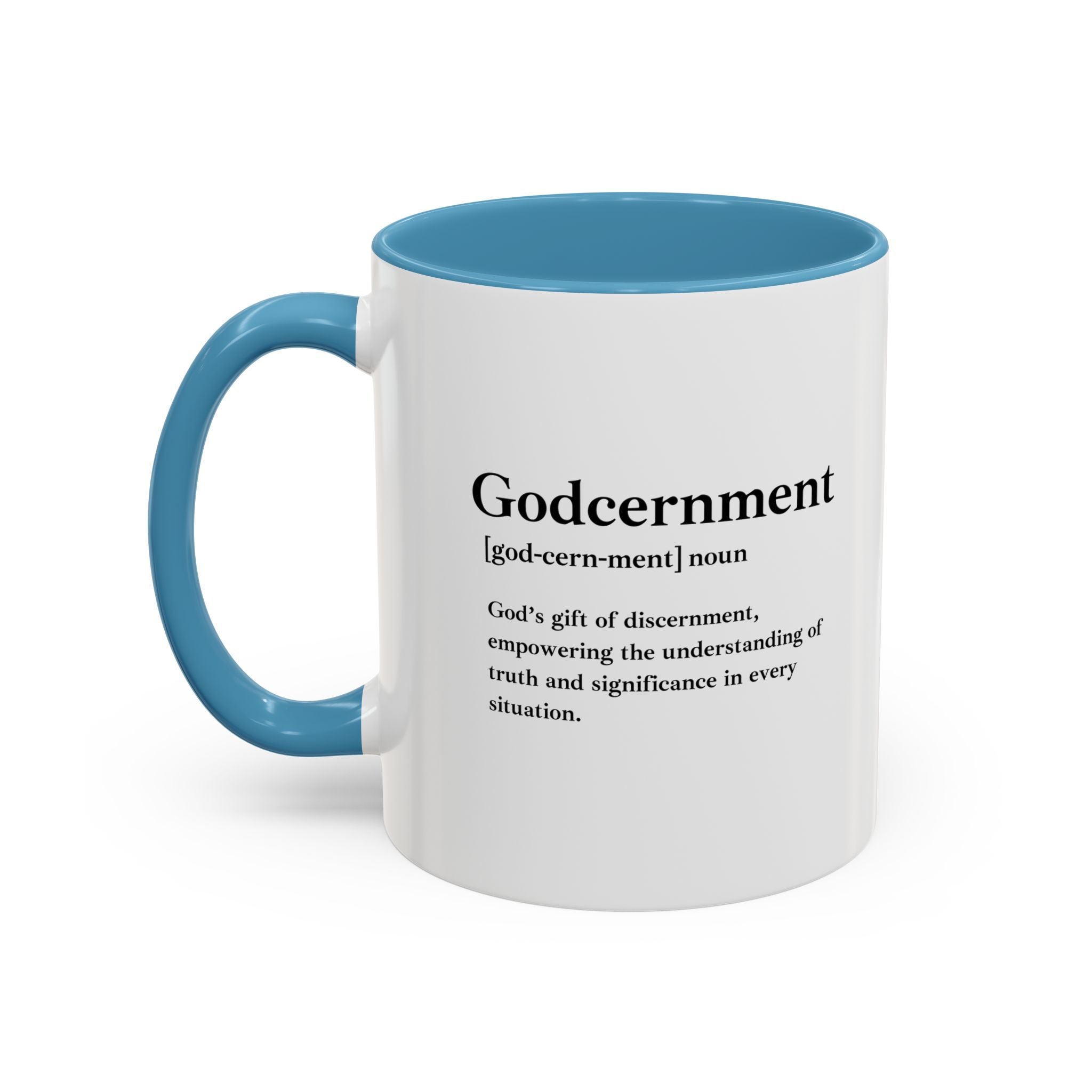 Godcernment Accent Coffee Mug (11oz, 15oz)