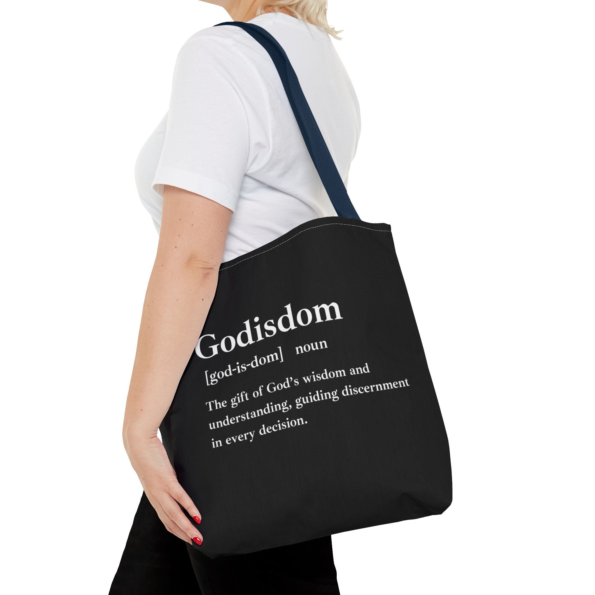 Godisdom Tote Bag - Custom Printed Stylish and Functional Tote
