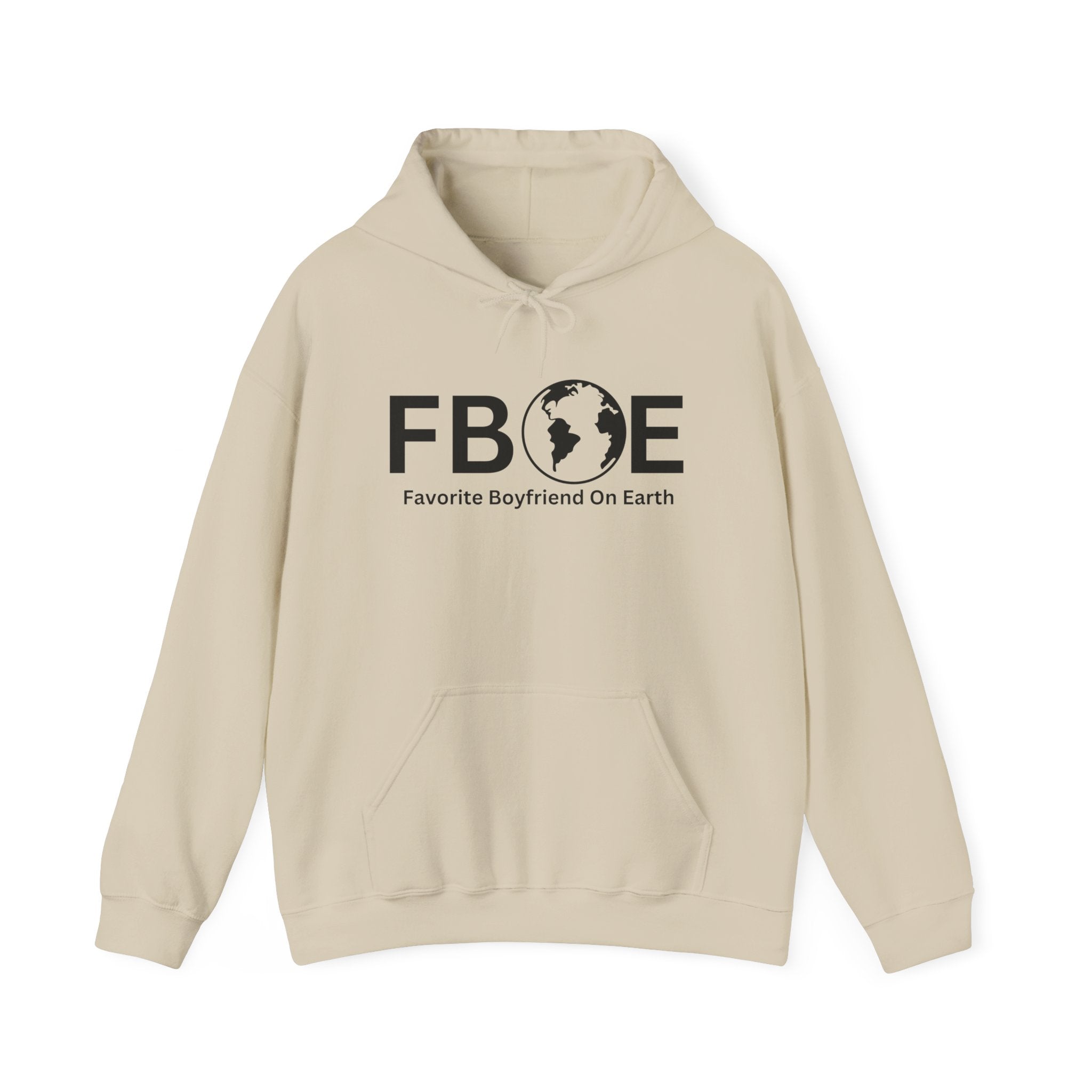 Favorite Boyfriend On Earth (FBOE) Unisex Heavy Blend™ Hooded Sweatshirt – Cozy Cotton-Polyester Hoodie
